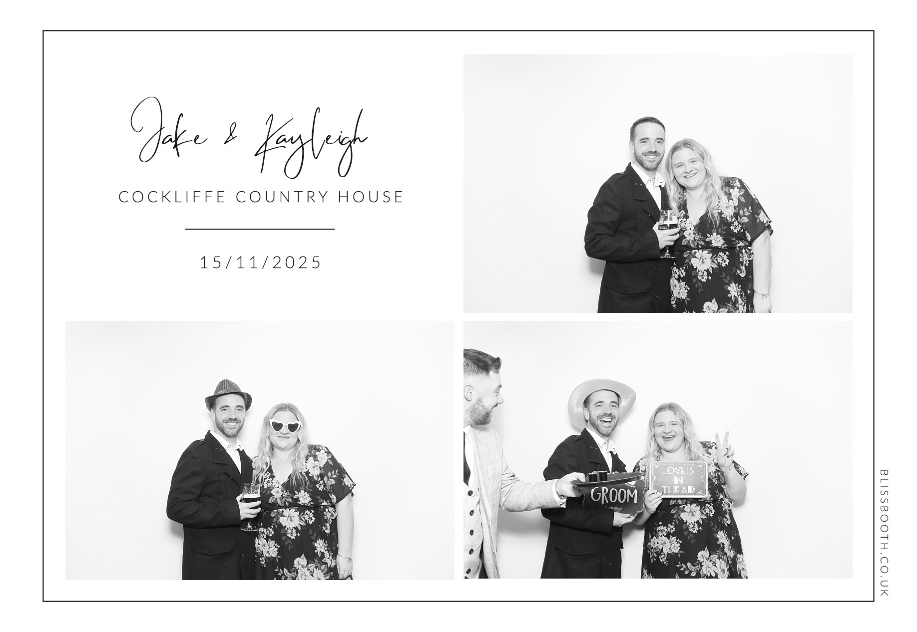Jake and Kayleigh | View more photos from the event at gallery.blissbooth.co.uk/u/BlissBooth/Jake-and-Kayleigh