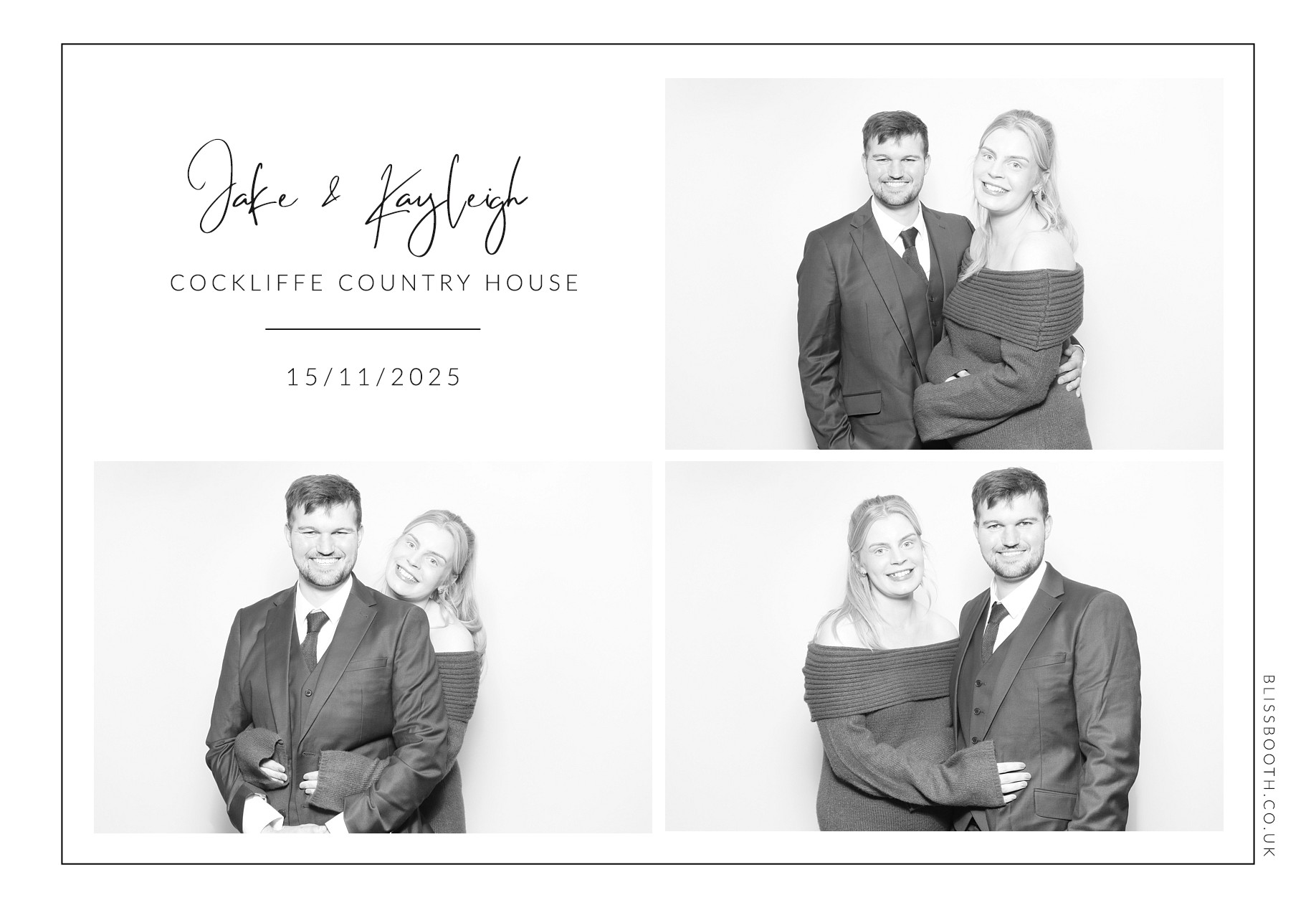 Jake and Kayleigh | View more photos from the event at gallery.blissbooth.co.uk/u/BlissBooth/Jake-and-Kayleigh