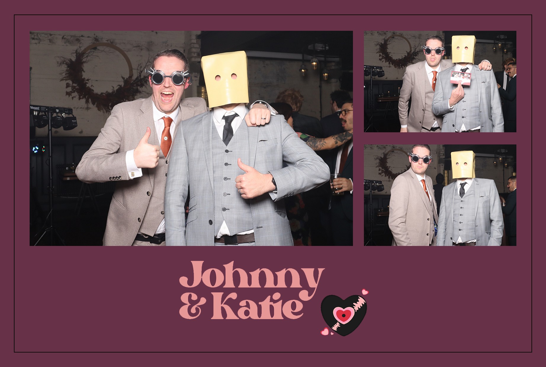 Johnny and Katie | View more photos from the event at gallery.blissbooth.co.uk/u/BlissBooth/Johnny-and-Katie