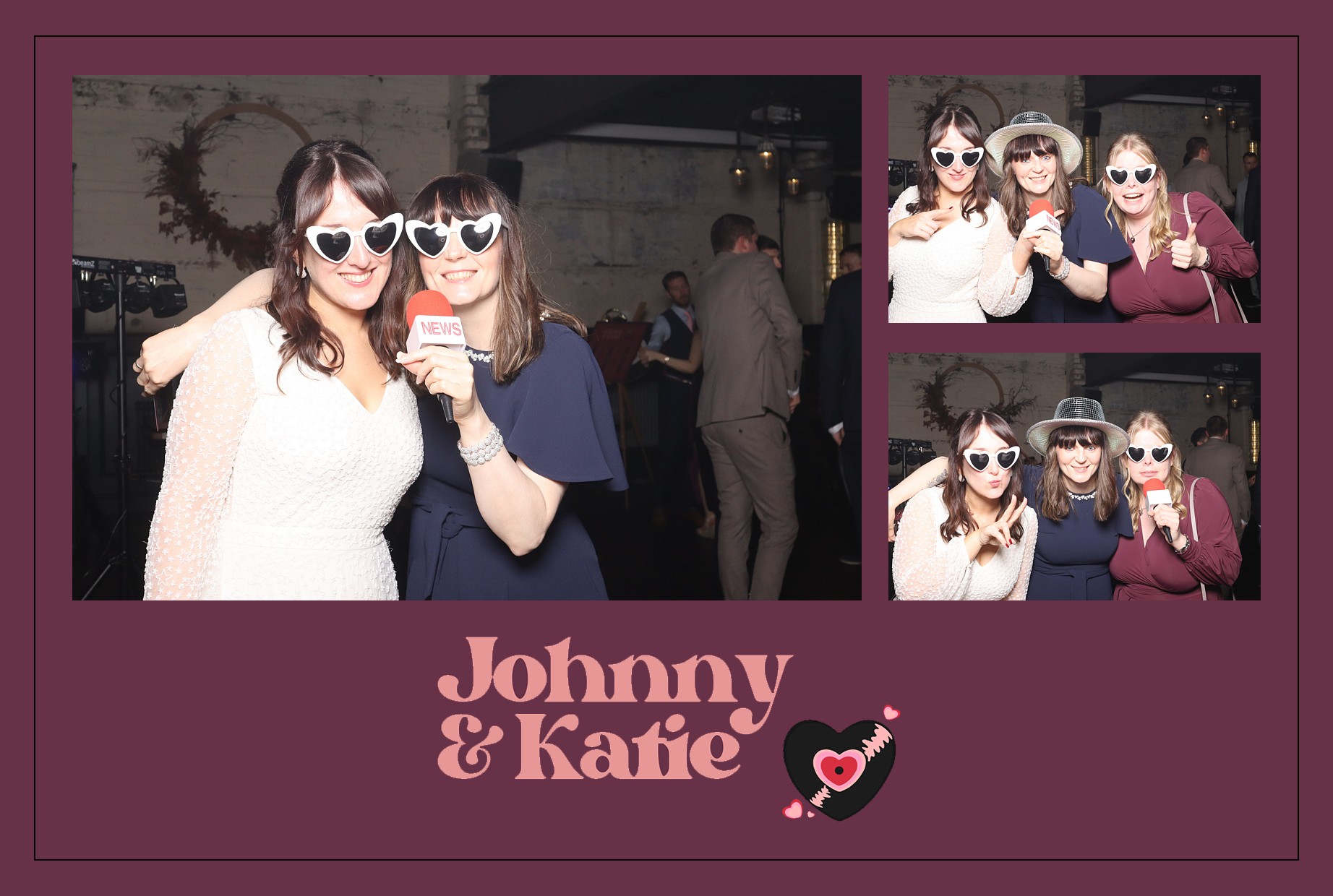 Johnny and Katie | View more photos from the event at gallery.blissbooth.co.uk/u/BlissBooth/Johnny-and-Katie