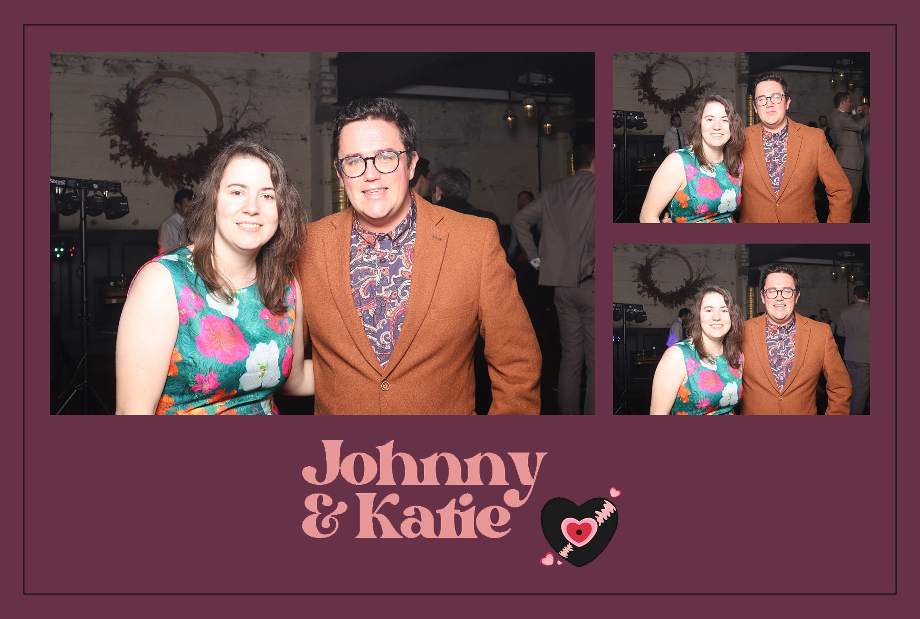 Johnny and Katie | View more photos from the event at gallery.blissbooth.co.uk/u/BlissBooth/Johnny-and-Katie