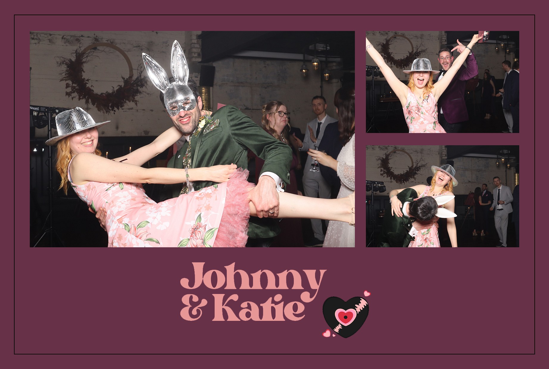 Johnny and Katie | View more photos from the event at gallery.blissbooth.co.uk/u/BlissBooth/Johnny-and-Katie-0