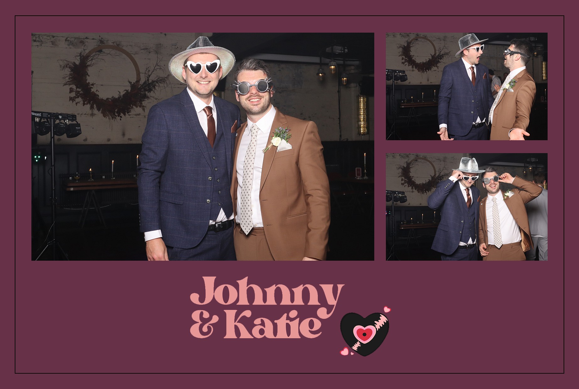 Johnny and Katie | View more photos from the event at gallery.blissbooth.co.uk/u/BlissBooth/Johnny-and-Katie