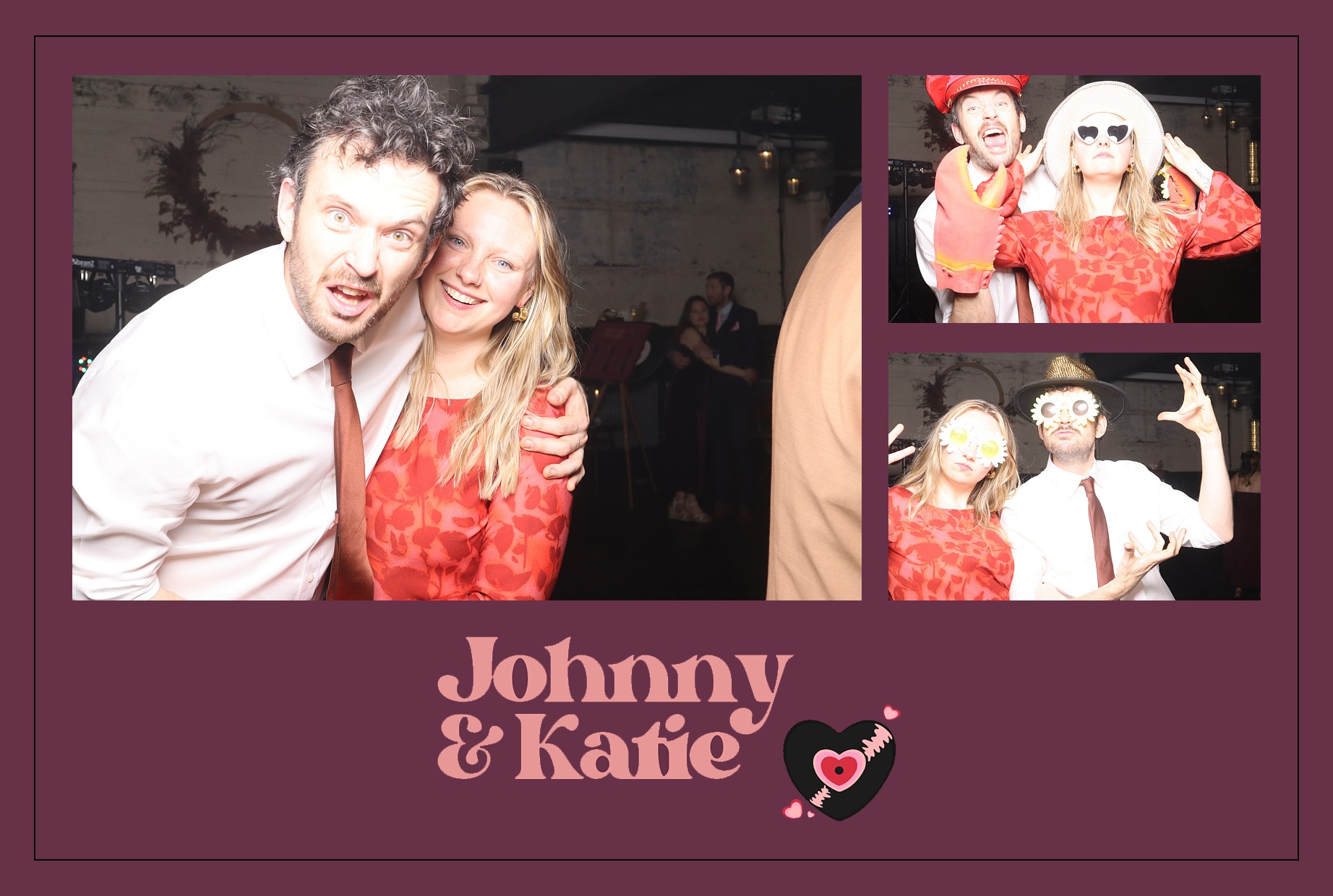 Johnny and Katie | View more photos from the event at gallery.blissbooth.co.uk/u/BlissBooth/Johnny-and-Katie