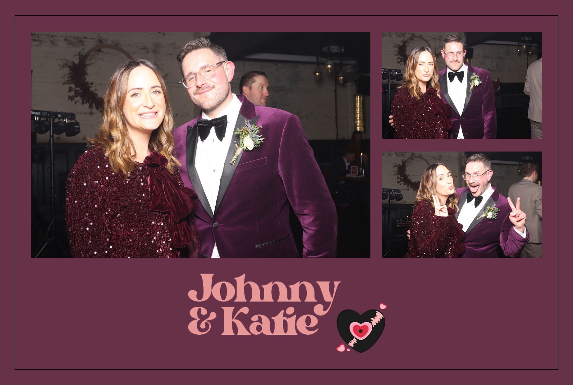 Johnny and Katie | View more photos from the event at gallery.blissbooth.co.uk/u/BlissBooth/Johnny-and-Katie