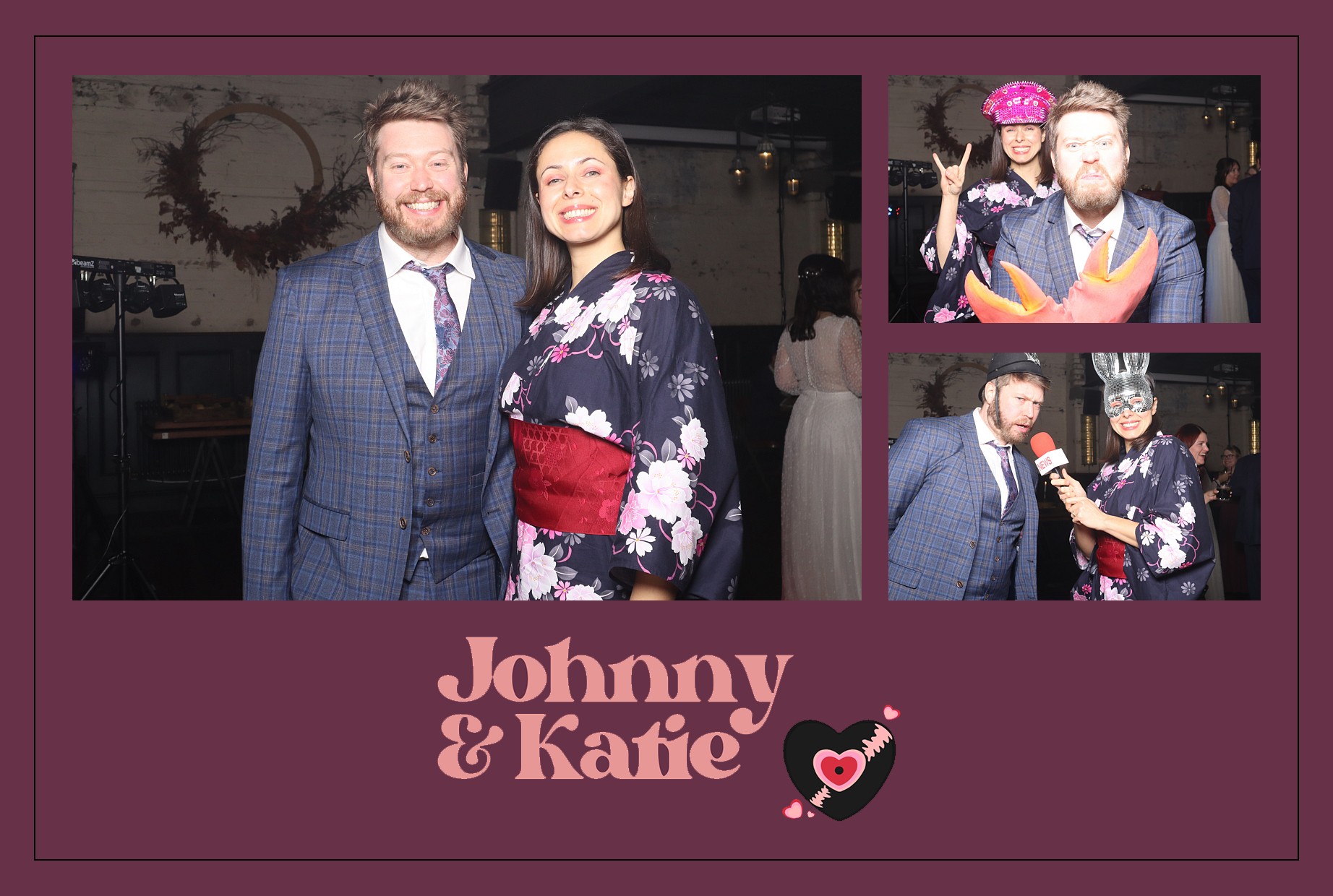 Johnny and Katie | View more photos from the event at gallery.blissbooth.co.uk/u/BlissBooth/Johnny-and-Katie-0