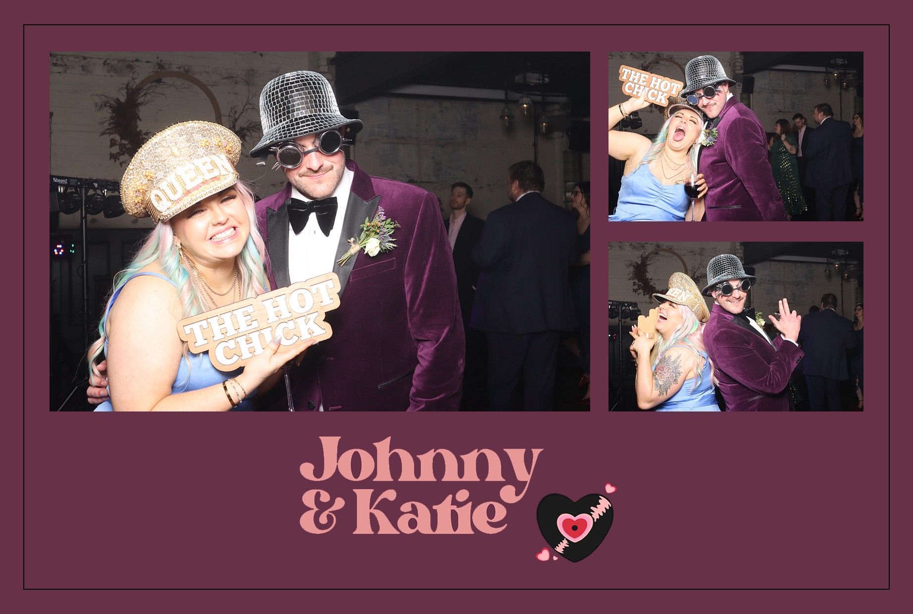 Johnny and Katie | View more photos from the event at gallery.blissbooth.co.uk/u/BlissBooth/Johnny-and-Katie