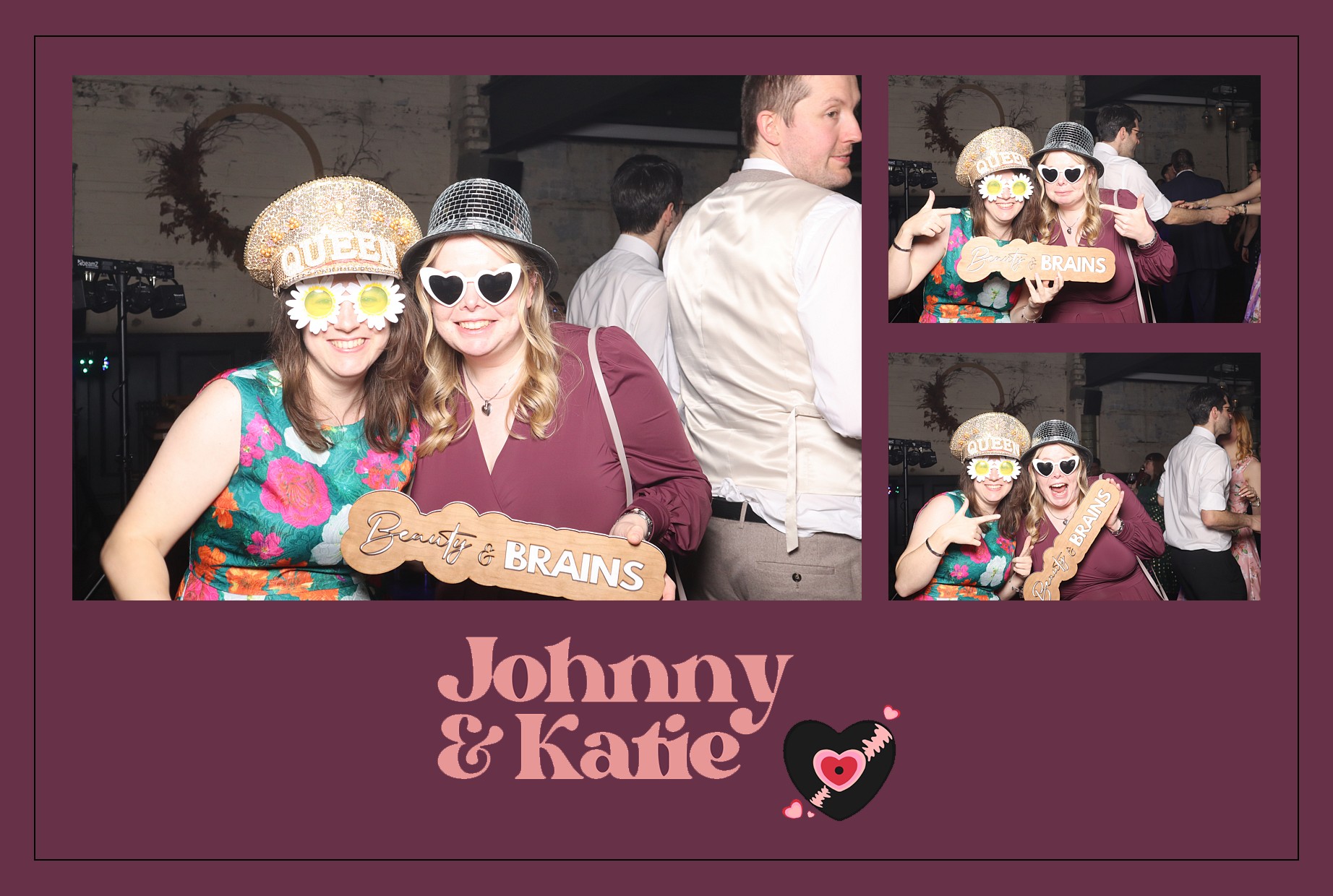 Johnny and Katie | View more photos from the event at gallery.blissbooth.co.uk/u/BlissBooth/Johnny-and-Katie-0