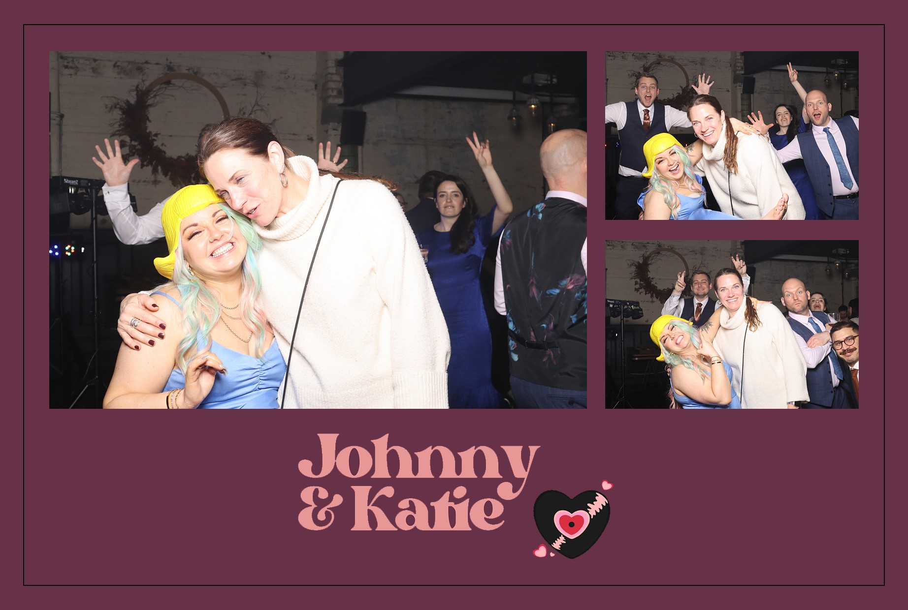 Johnny and Katie | View more photos from the event at gallery.blissbooth.co.uk/u/BlissBooth/Johnny-and-Katie-0