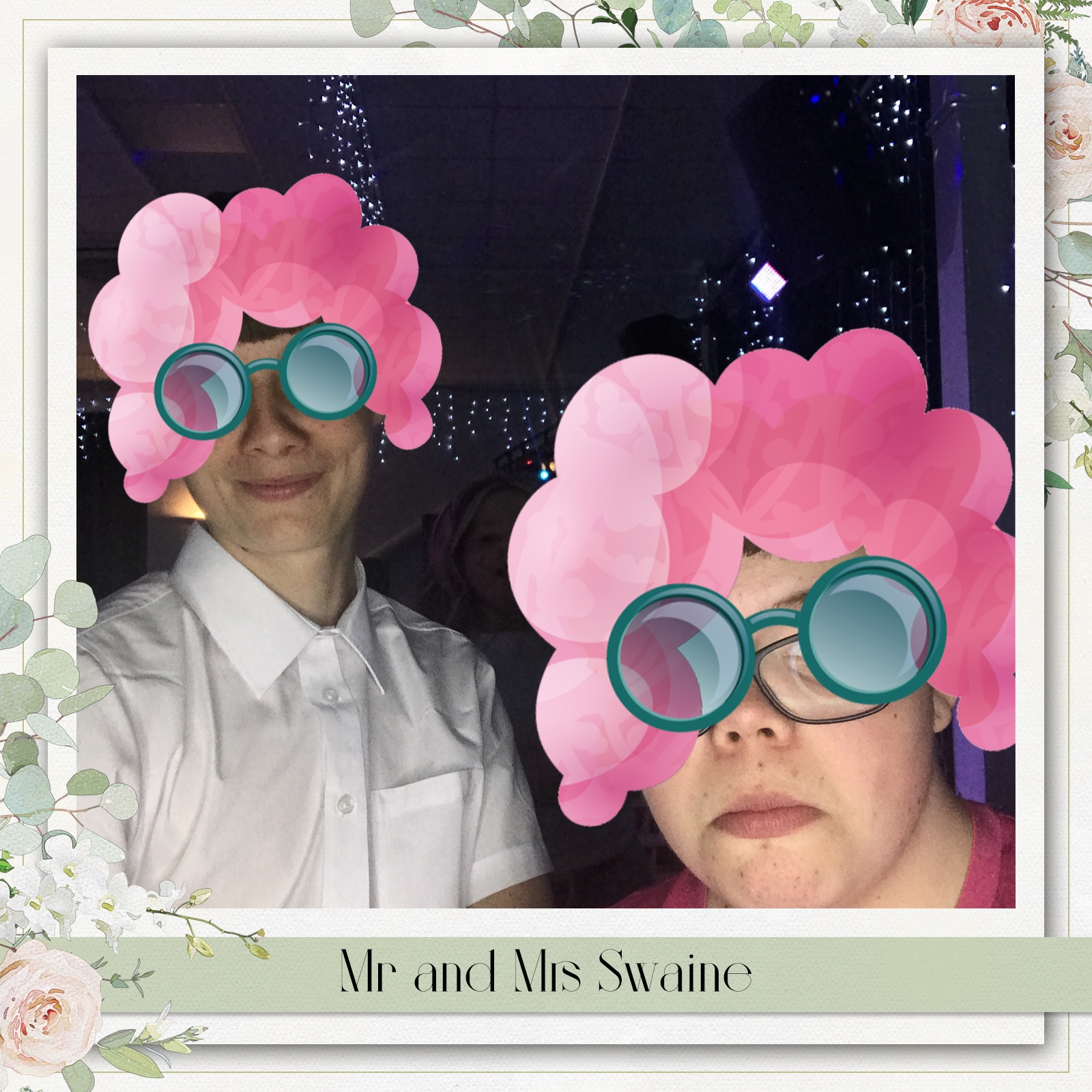 Mr and Mrs Swaine | View more photos from the event at gallery.blissbooth.co.uk/u/BlissBooth/Mr-and-Mrs-Swaine