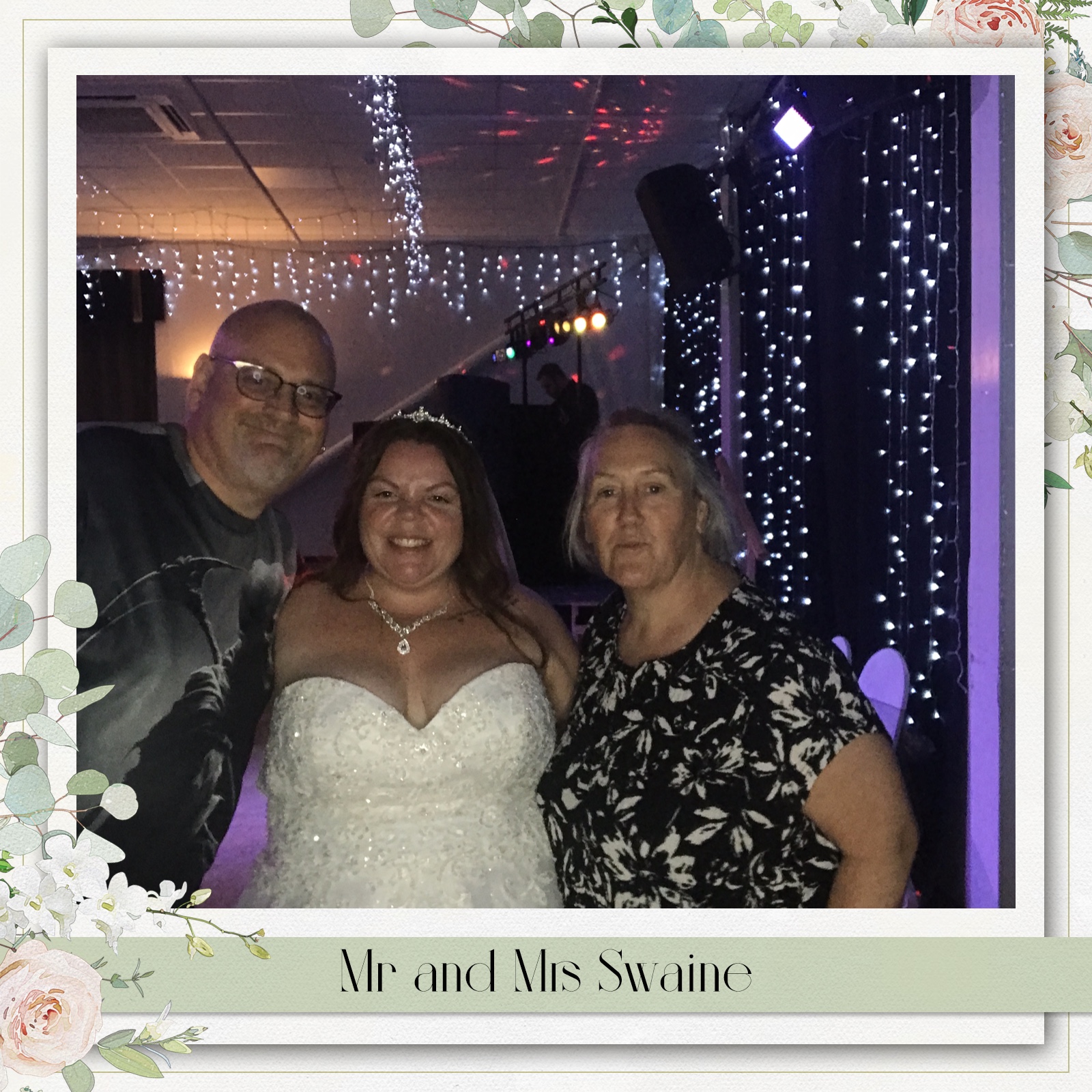 Mr and Mrs Swaine | View more photos from the event at gallery.blissbooth.co.uk/u/BlissBooth/Mr-and-Mrs-Swaine