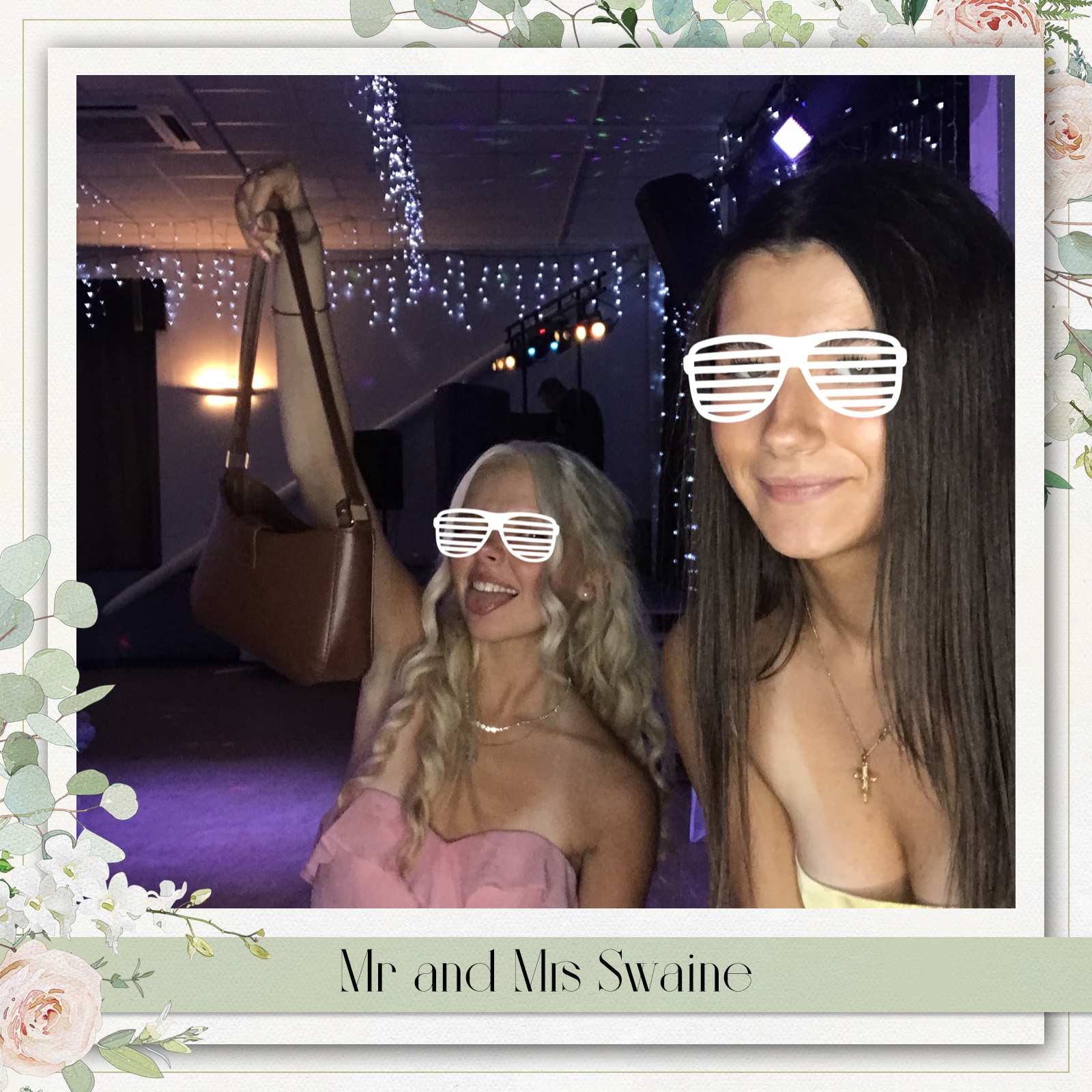 Mr and Mrs Swaine | View more photos from the event at gallery.blissbooth.co.uk/u/BlissBooth/Mr-and-Mrs-Swaine