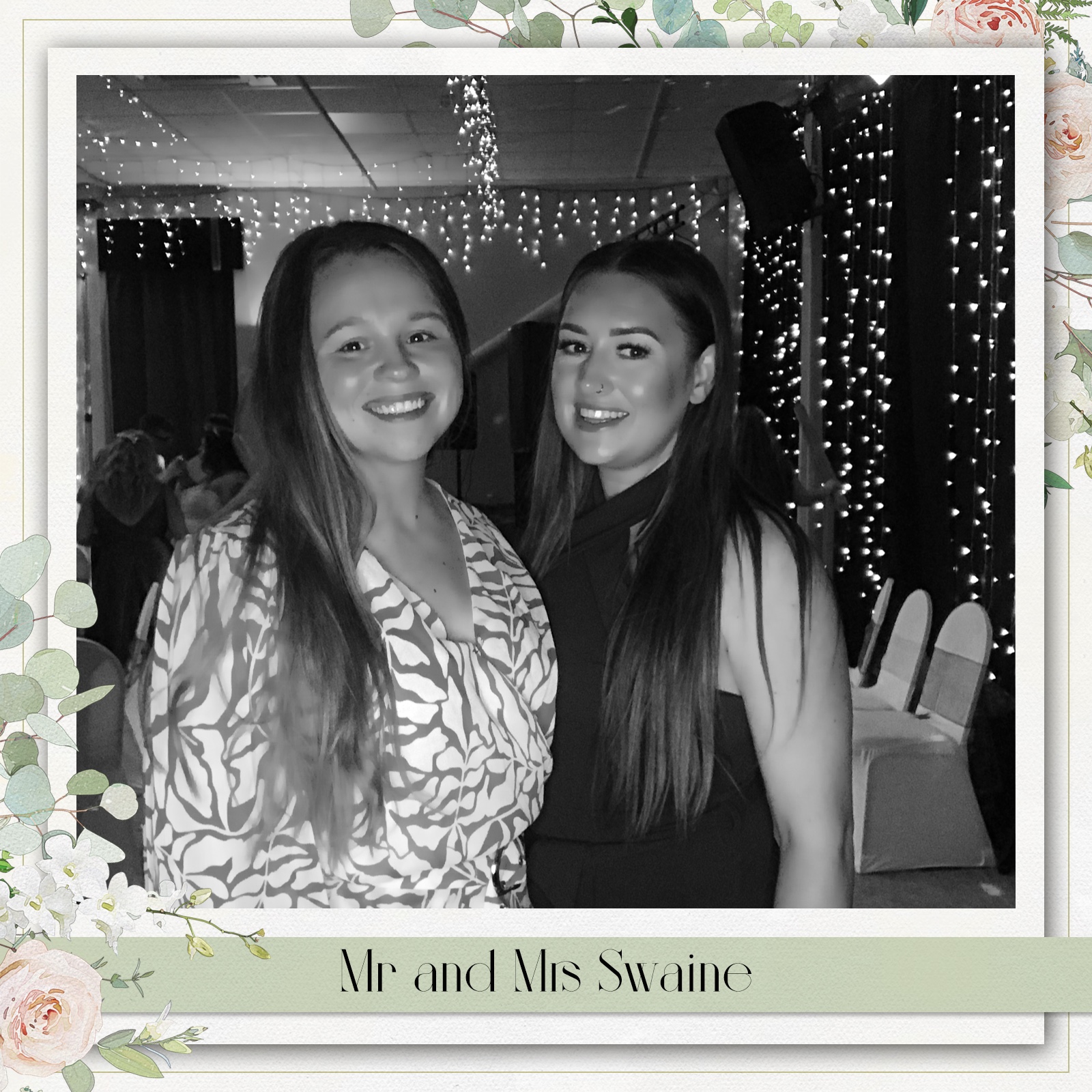 Mr and Mrs Swaine | View more photos from the event at gallery.blissbooth.co.uk/u/BlissBooth/Mr-and-Mrs-Swaine