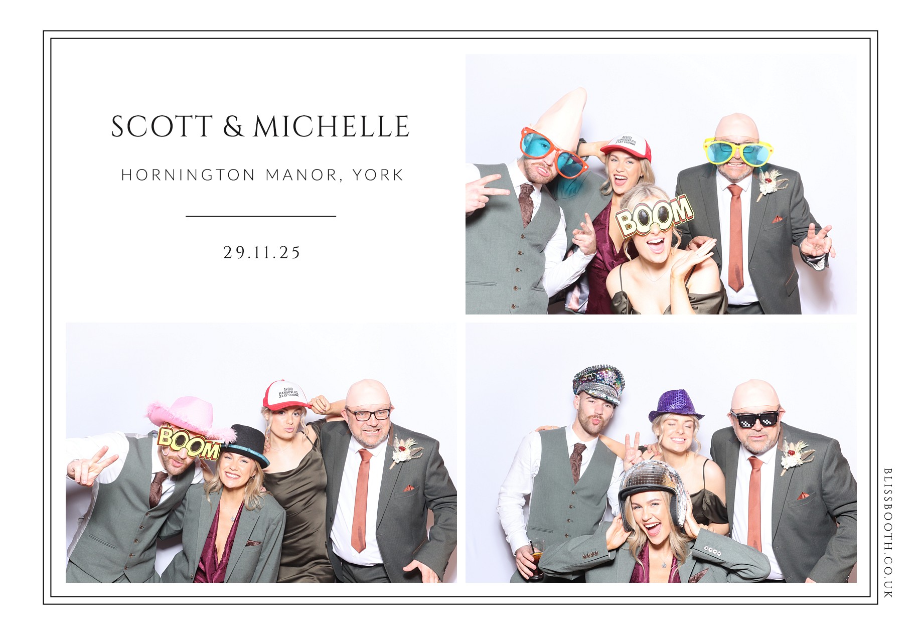 Scott and Michelle | View more photos from the event at gallery.blissbooth.co.uk/u/BlissBooth/Scott-and-Michelle