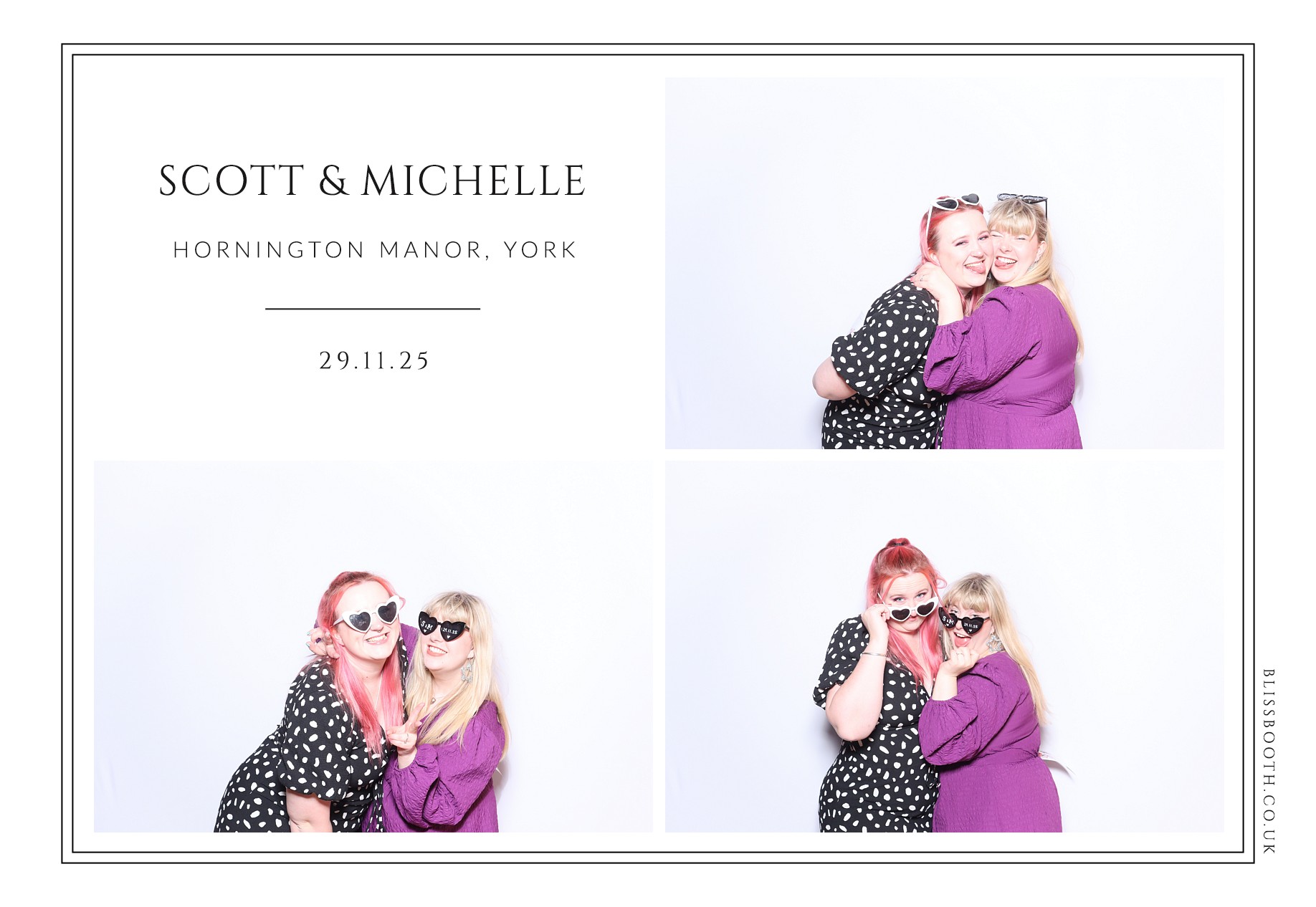 Scott and Michelle | View more photos from the event at gallery.blissbooth.co.uk/u/BlissBooth/Scott-and-Michelle