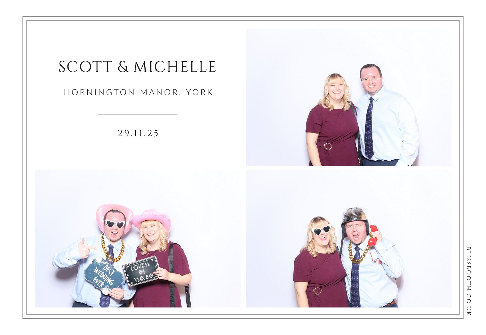 Scott and Michelle | View more photos from the event at gallery.blissbooth.co.uk/u/BlissBooth/Scott-and-Michelle