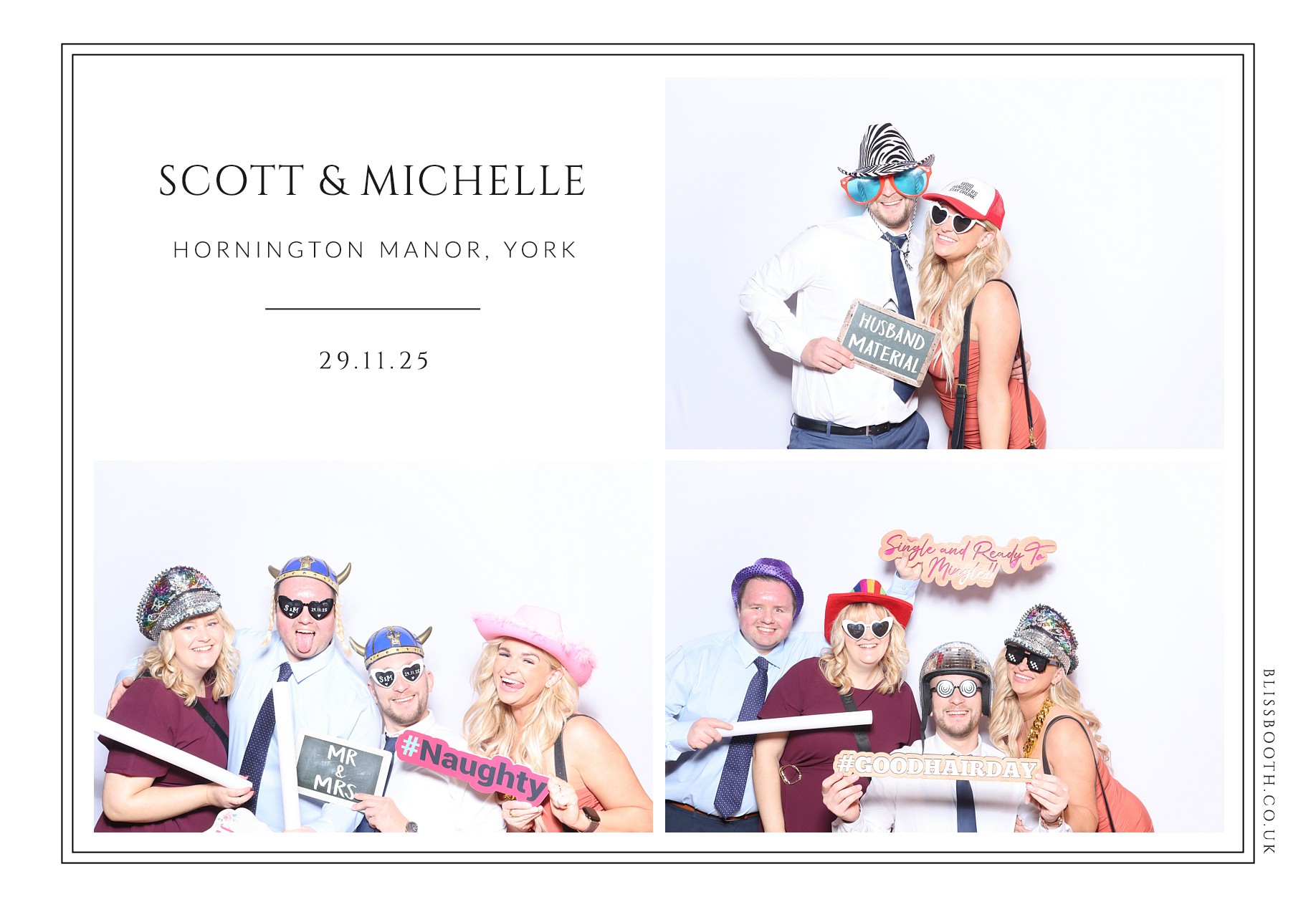 Scott and Michelle | View more photos from the event at gallery.blissbooth.co.uk/u/BlissBooth/Scott-and-Michelle