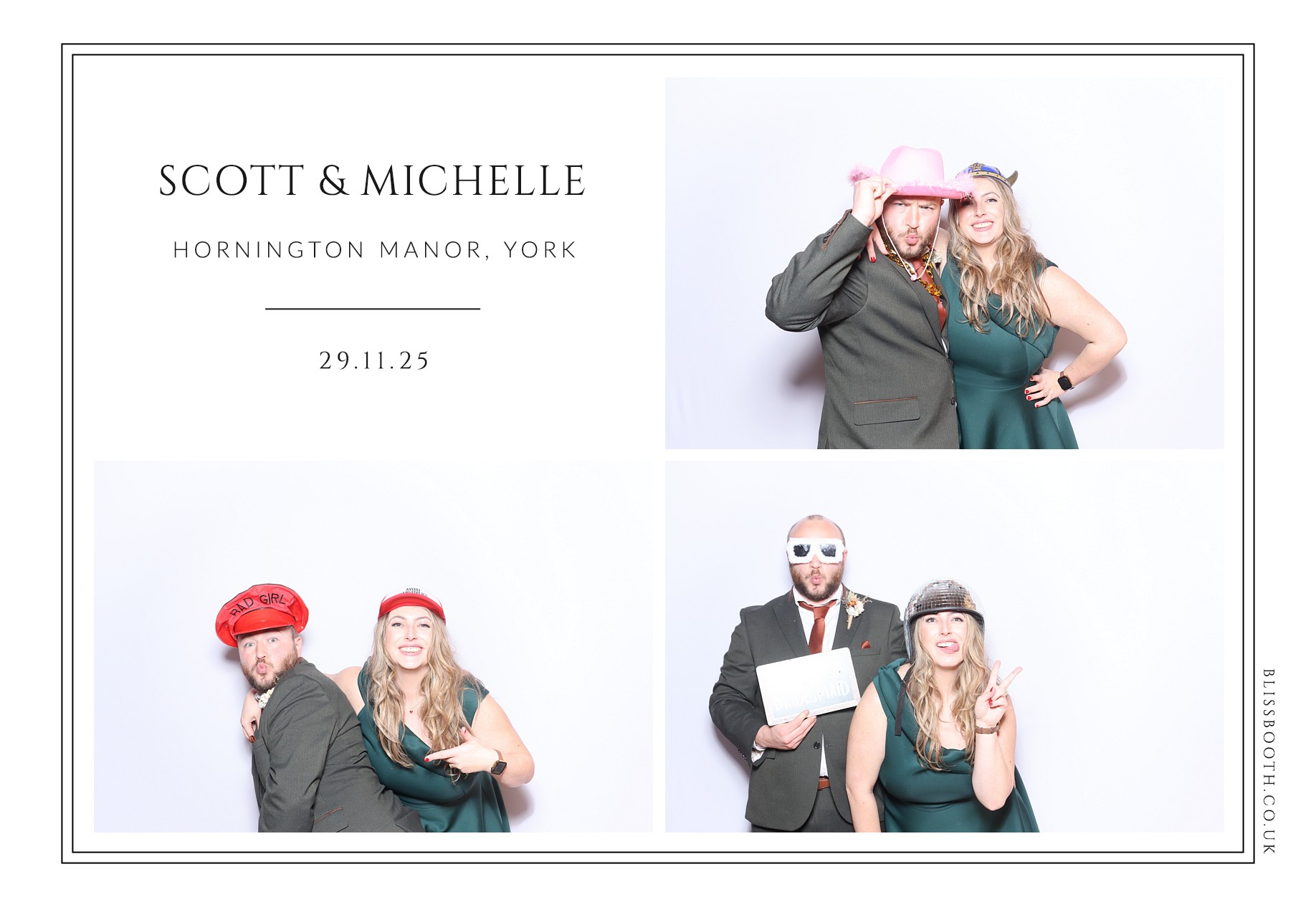 Scott and Michelle | View more photos from the event at gallery.blissbooth.co.uk/u/BlissBooth/Scott-and-Michelle