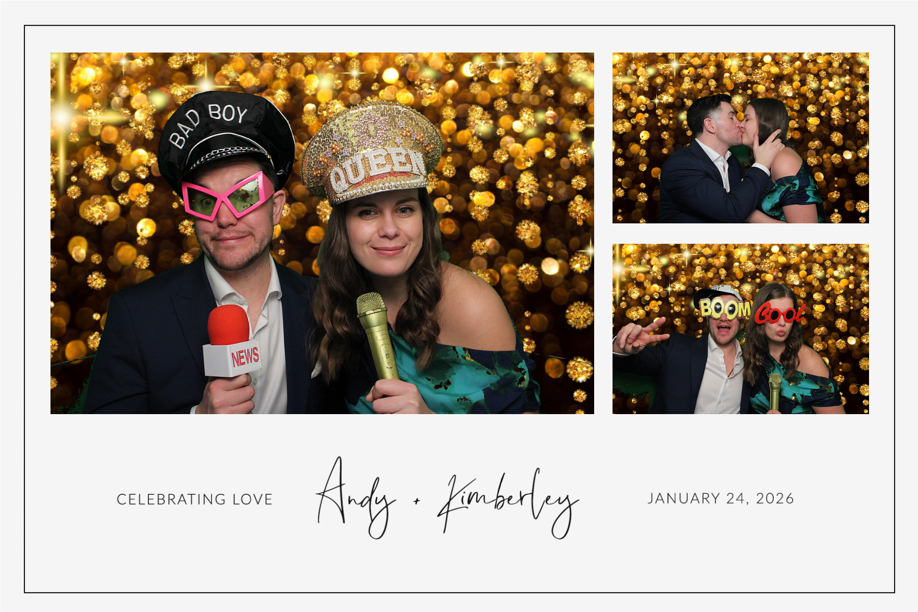 Andy + Kimberley | View more photos from the event at gallery.blissbooth.co.uk/u/BlissBooth/Andy-Kimberley