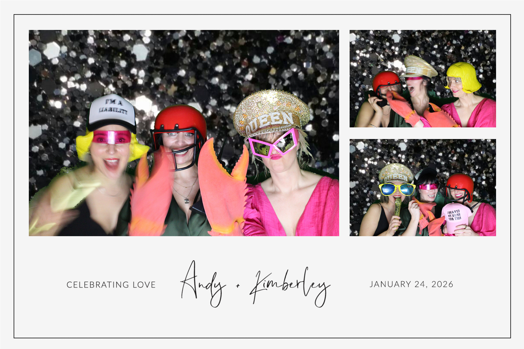 Andy + Kimberley | View more photos from the event at gallery.blissbooth.co.uk/u/BlissBooth/Andy-Kimberley