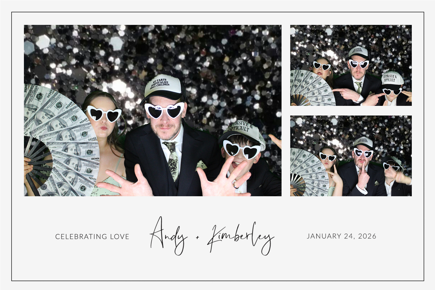 Andy + Kimberley | View more photos from the event at gallery.blissbooth.co.uk/u/BlissBooth/Andy-Kimberley
