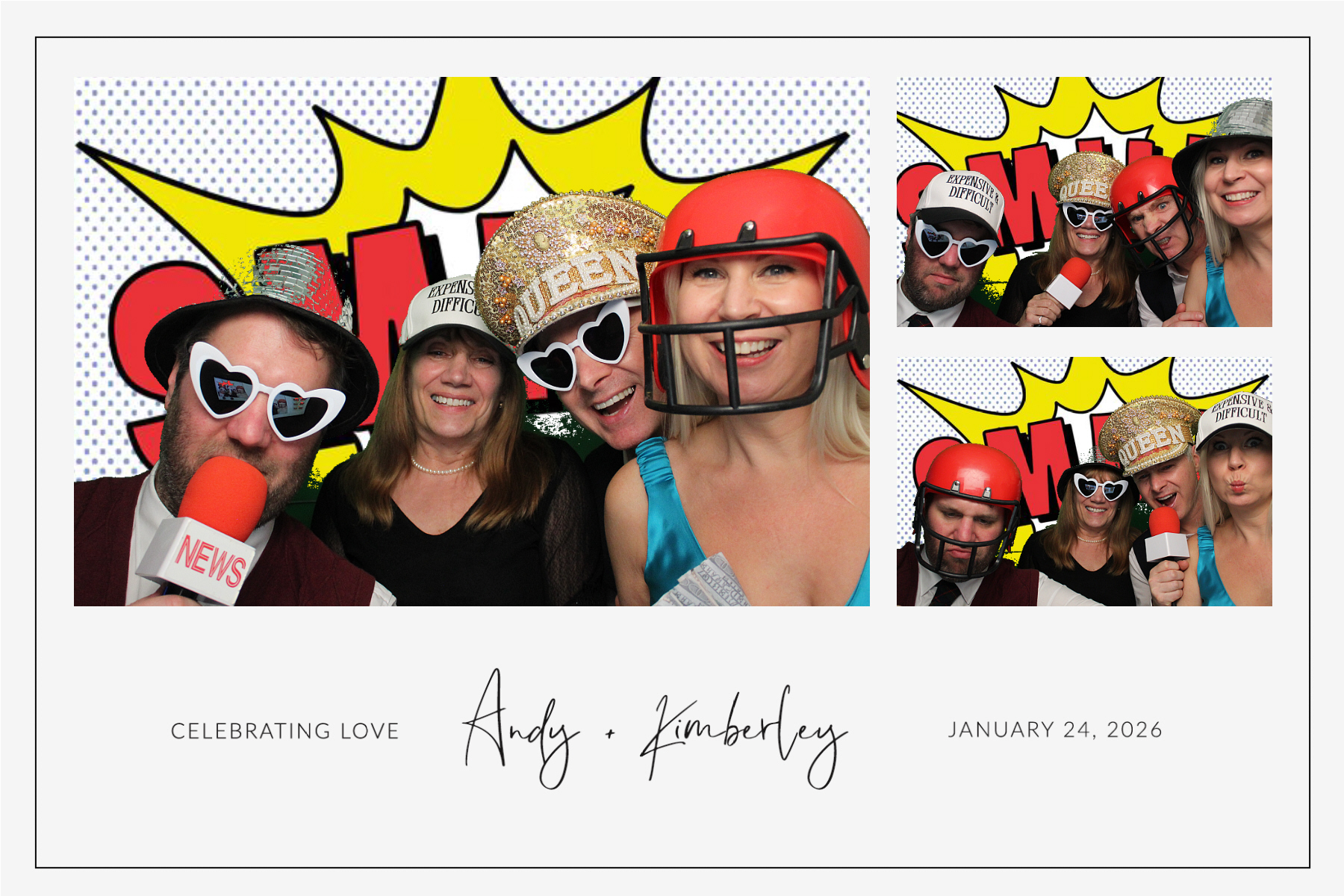 Andy + Kimberley | View more photos from the event at gallery.blissbooth.co.uk/u/BlissBooth/Andy-Kimberley