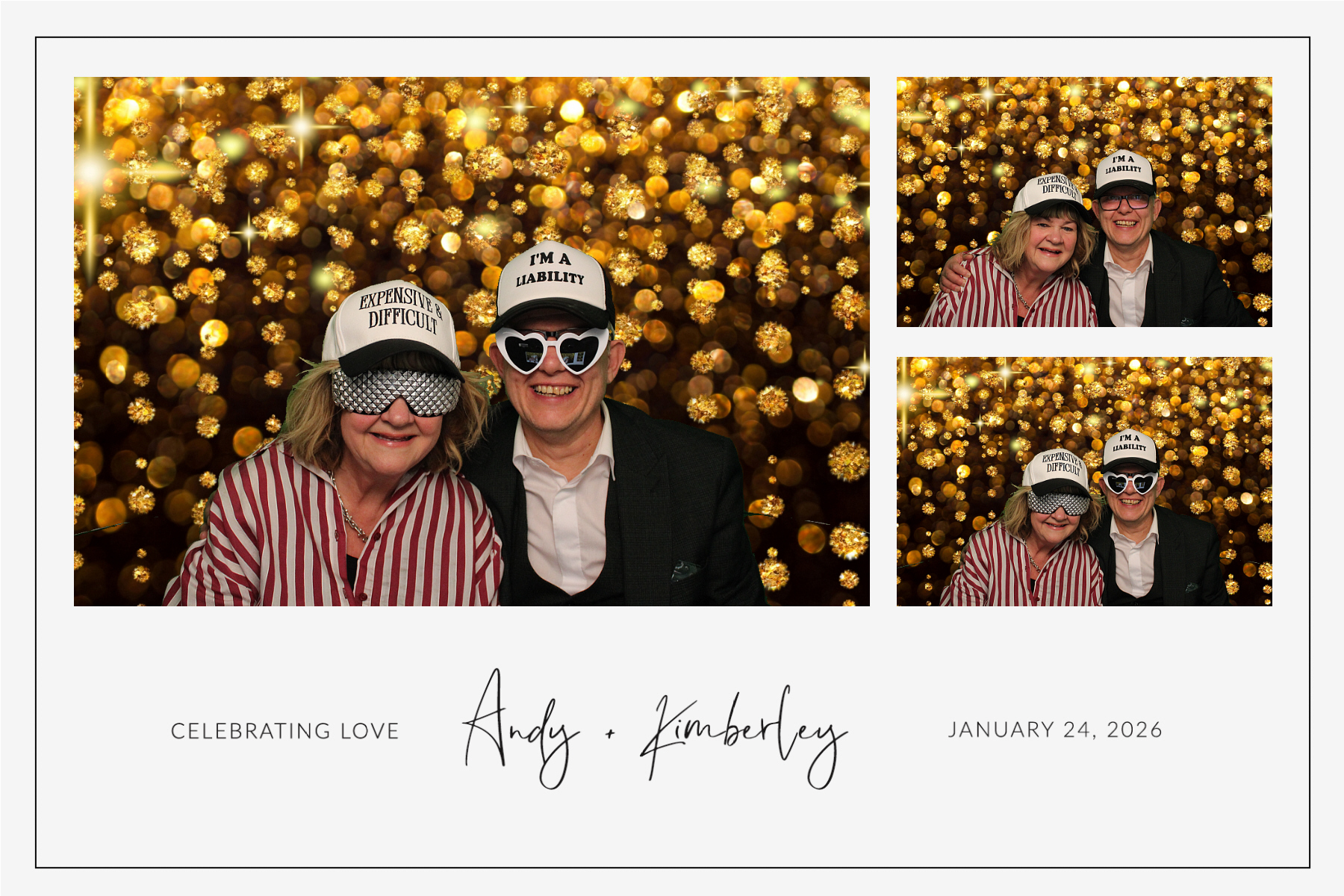 Andy + Kimberley | View more photos from the event at gallery.blissbooth.co.uk/u/BlissBooth/Andy-Kimberley