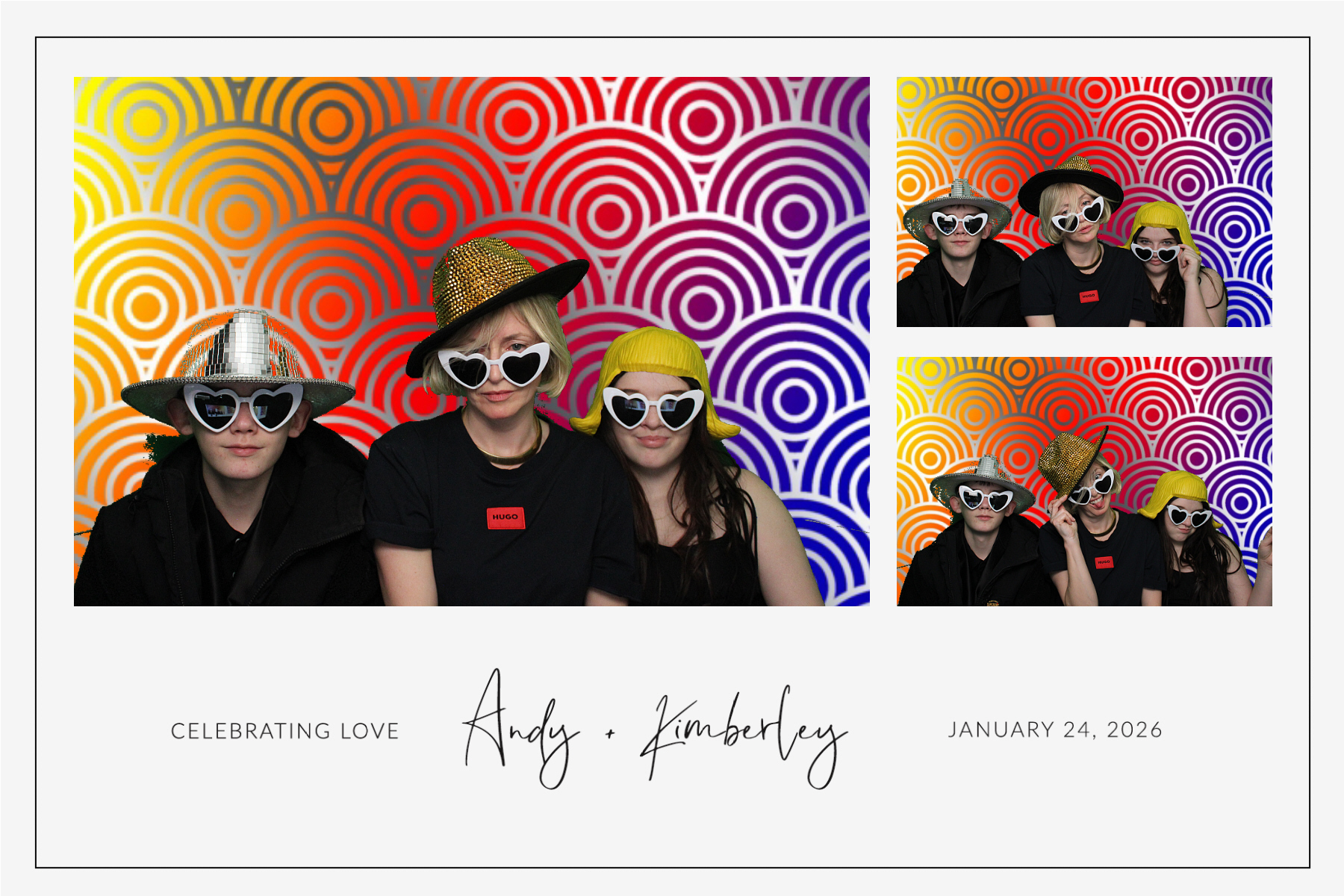 Andy + Kimberley | View more photos from the event at gallery.blissbooth.co.uk/u/BlissBooth/Andy-Kimberley