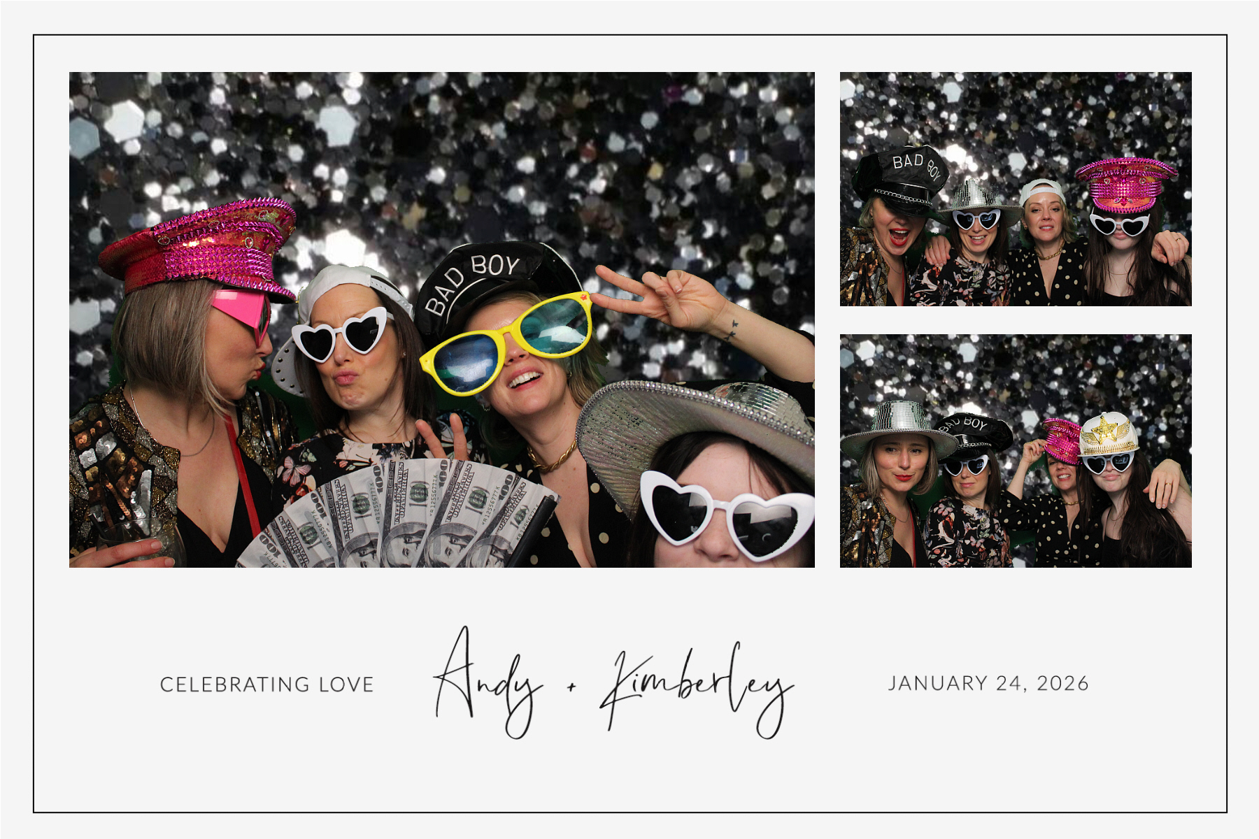 Andy + Kimberley | View more photos from the event at gallery.blissbooth.co.uk/u/BlissBooth/Andy-Kimberley