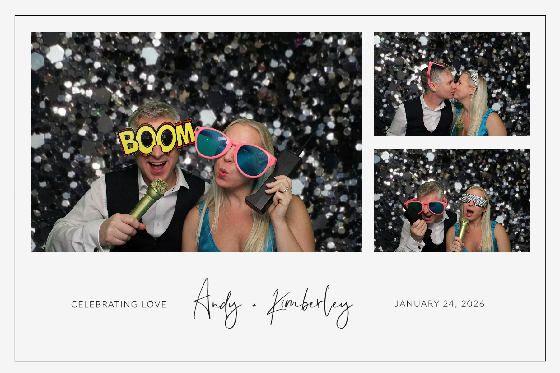 Andy + Kimberley | View more photos from the event at gallery.blissbooth.co.uk/u/BlissBooth/Andy-Kimberley