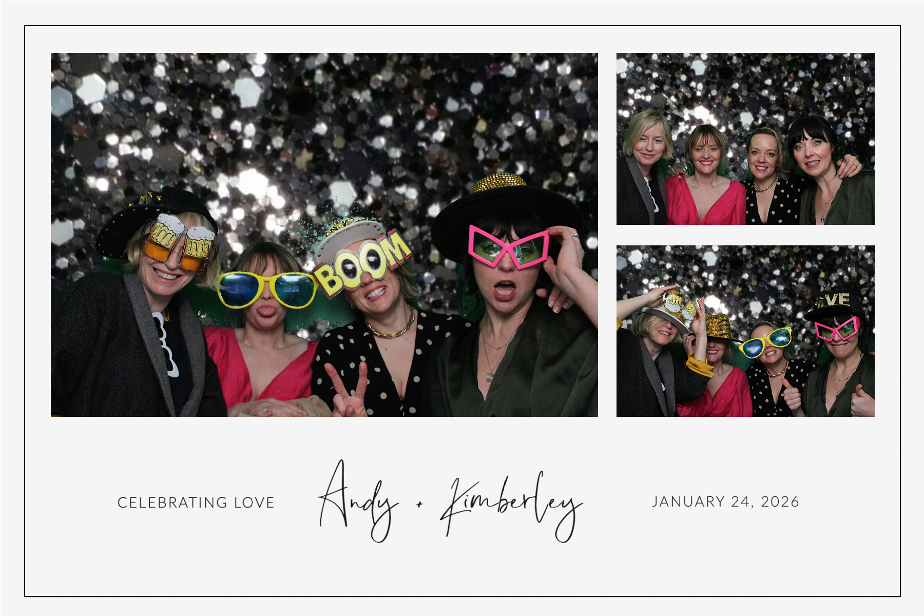 Andy + Kimberley | View more photos from the event at gallery.blissbooth.co.uk/u/BlissBooth/Andy-Kimberley