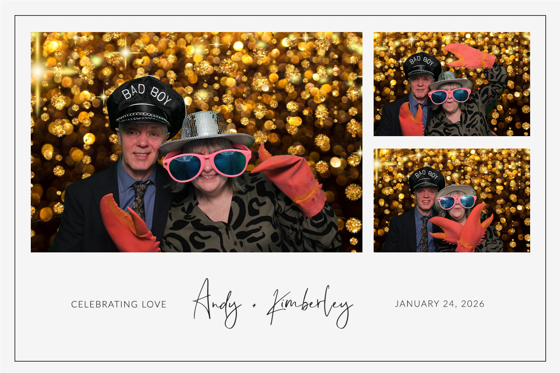 Andy + Kimberley | View more photos from the event at gallery.blissbooth.co.uk/u/BlissBooth/Andy-Kimberley