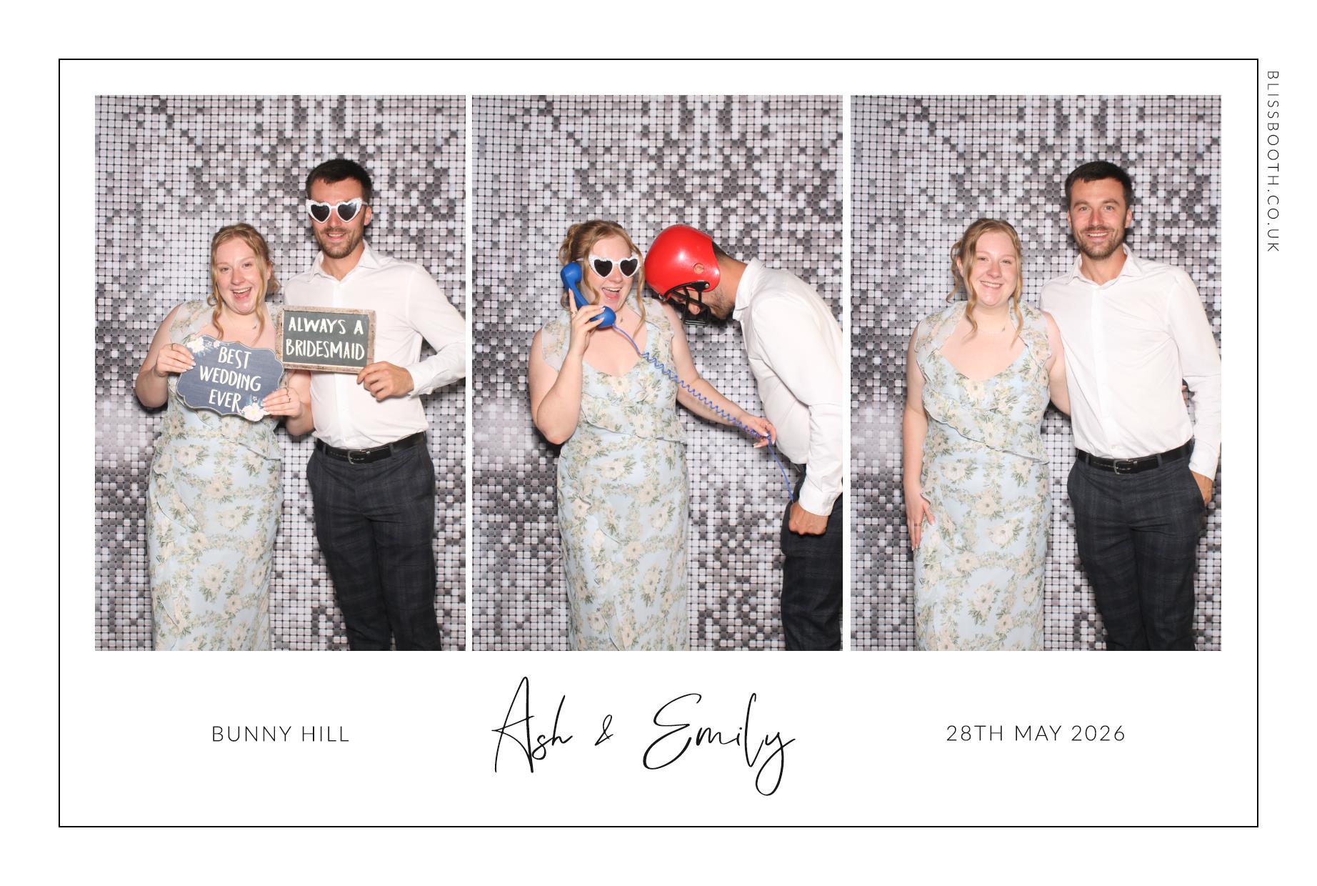 Ash and Emily | View more photos from the event at gallery.blissbooth.co.uk/u/BlissBooth/Ash-and-Emily