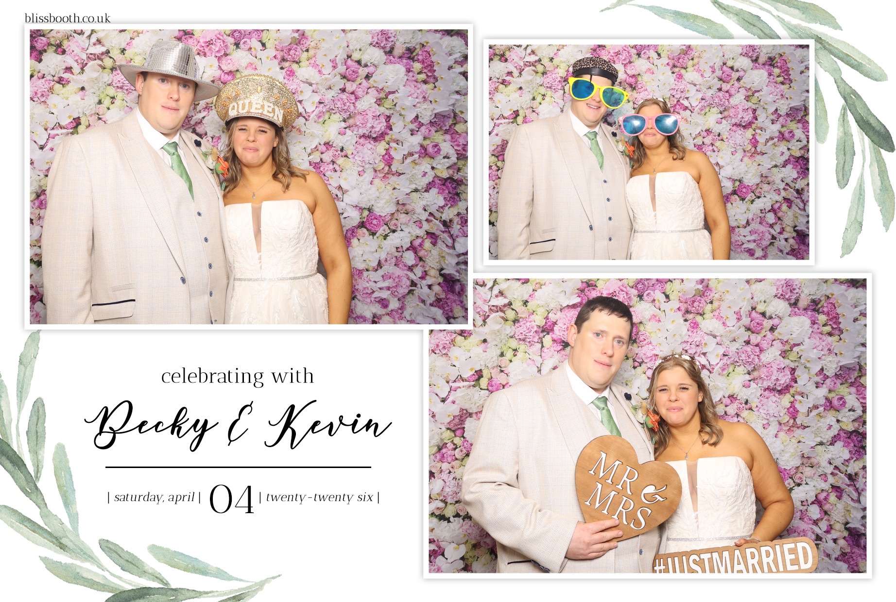 Becky and Kevin | View more photos from the event at gallery.blissbooth.co.uk/u/BlissBooth/Becky-and-Kevin