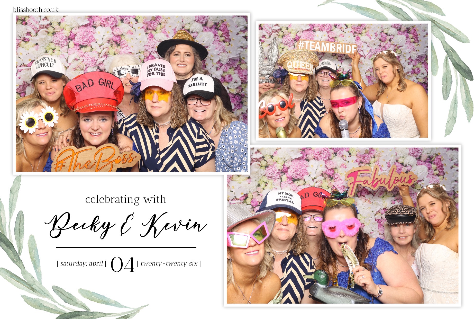 Becky and Kevin | View more photos from the event at gallery.blissbooth.co.uk/u/BlissBooth/Becky-and-Kevin