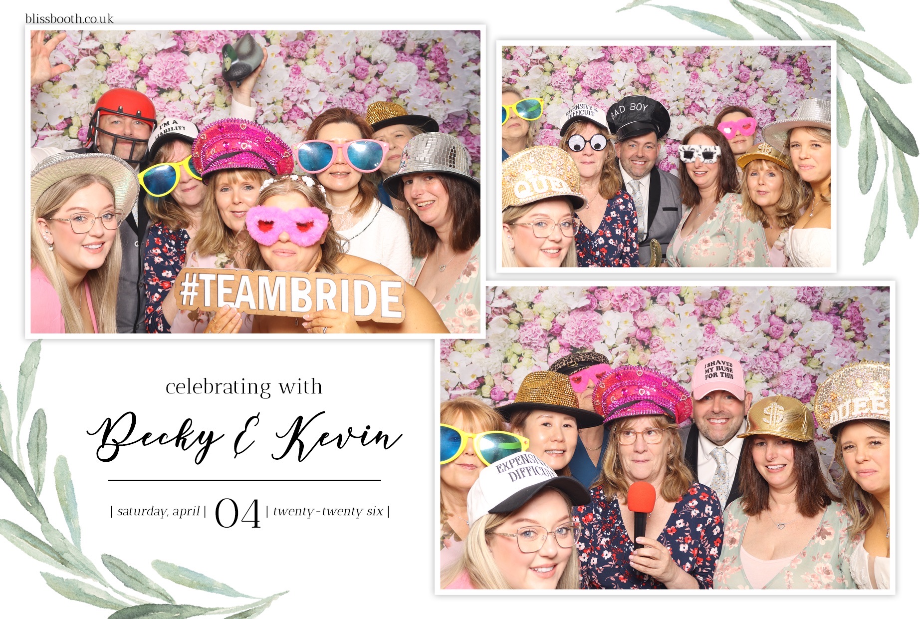 Becky and Kevin | View more photos from the event at gallery.blissbooth.co.uk/u/BlissBooth/Becky-and-Kevin