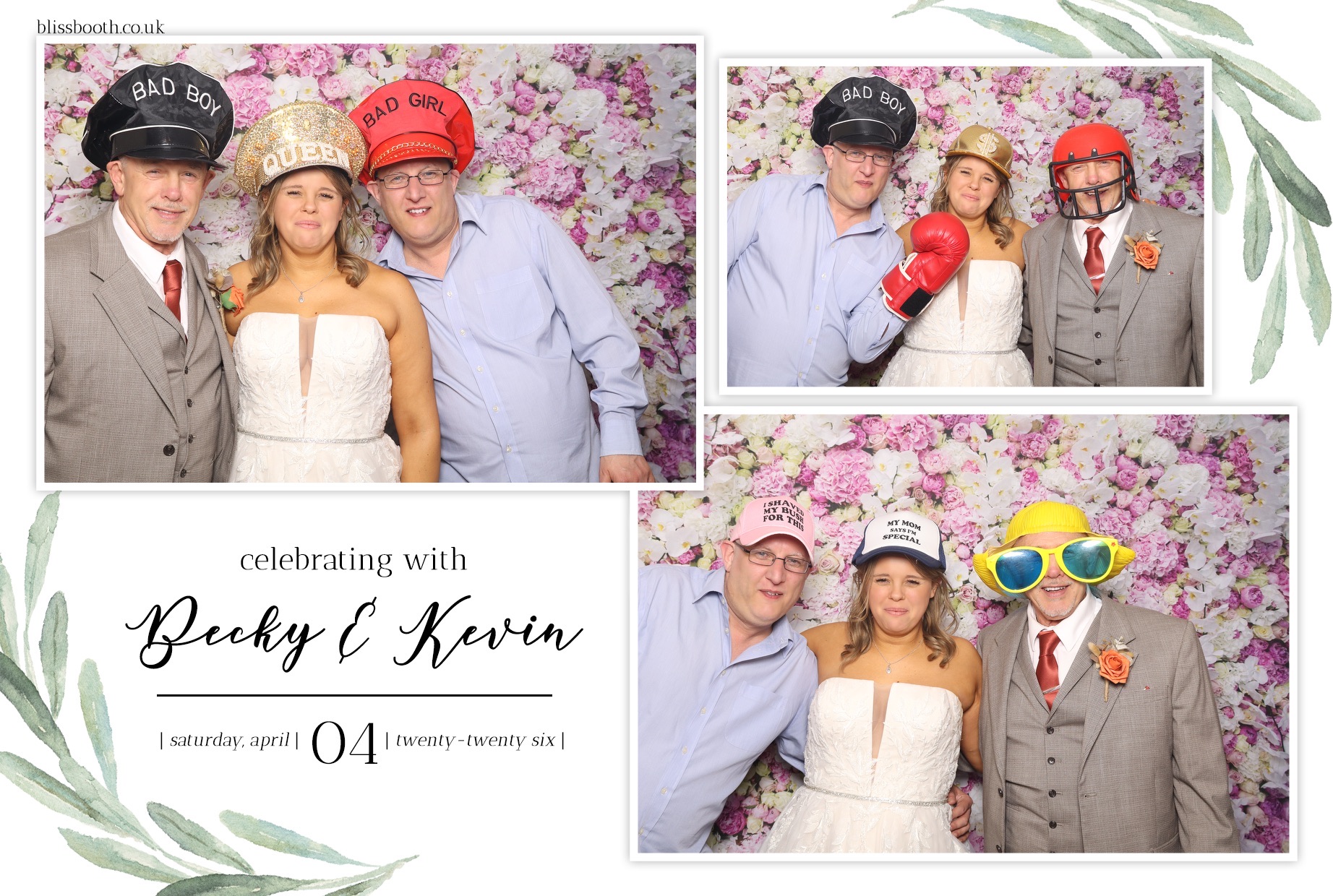 Becky and Kevin | View more photos from the event at gallery.blissbooth.co.uk/u/BlissBooth/Becky-and-Kevin