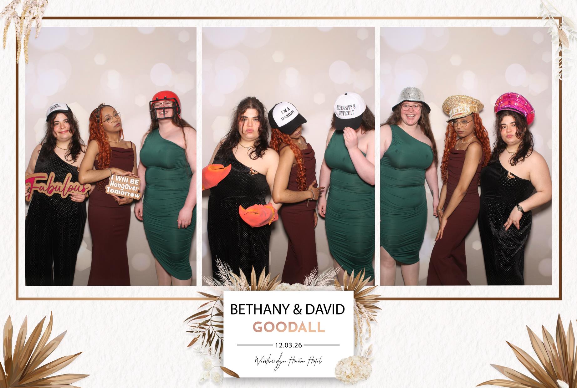 Bethany and David | View more photos from the event at gallery.blissbooth.co.uk/u/BlissBooth/Bethany-and-David