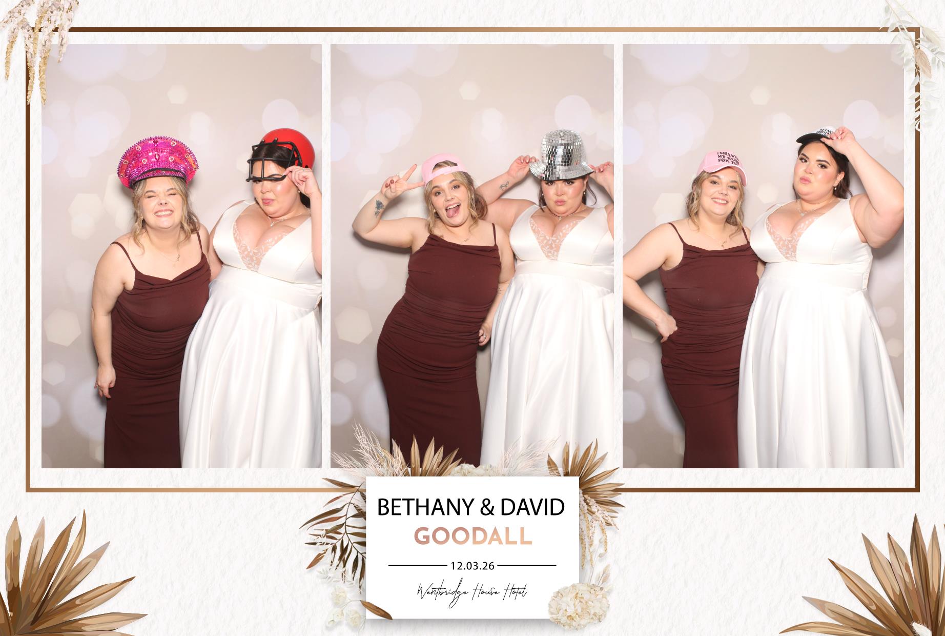 Bethany and David | View more photos from the event at gallery.blissbooth.co.uk/u/BlissBooth/Bethany-and-David