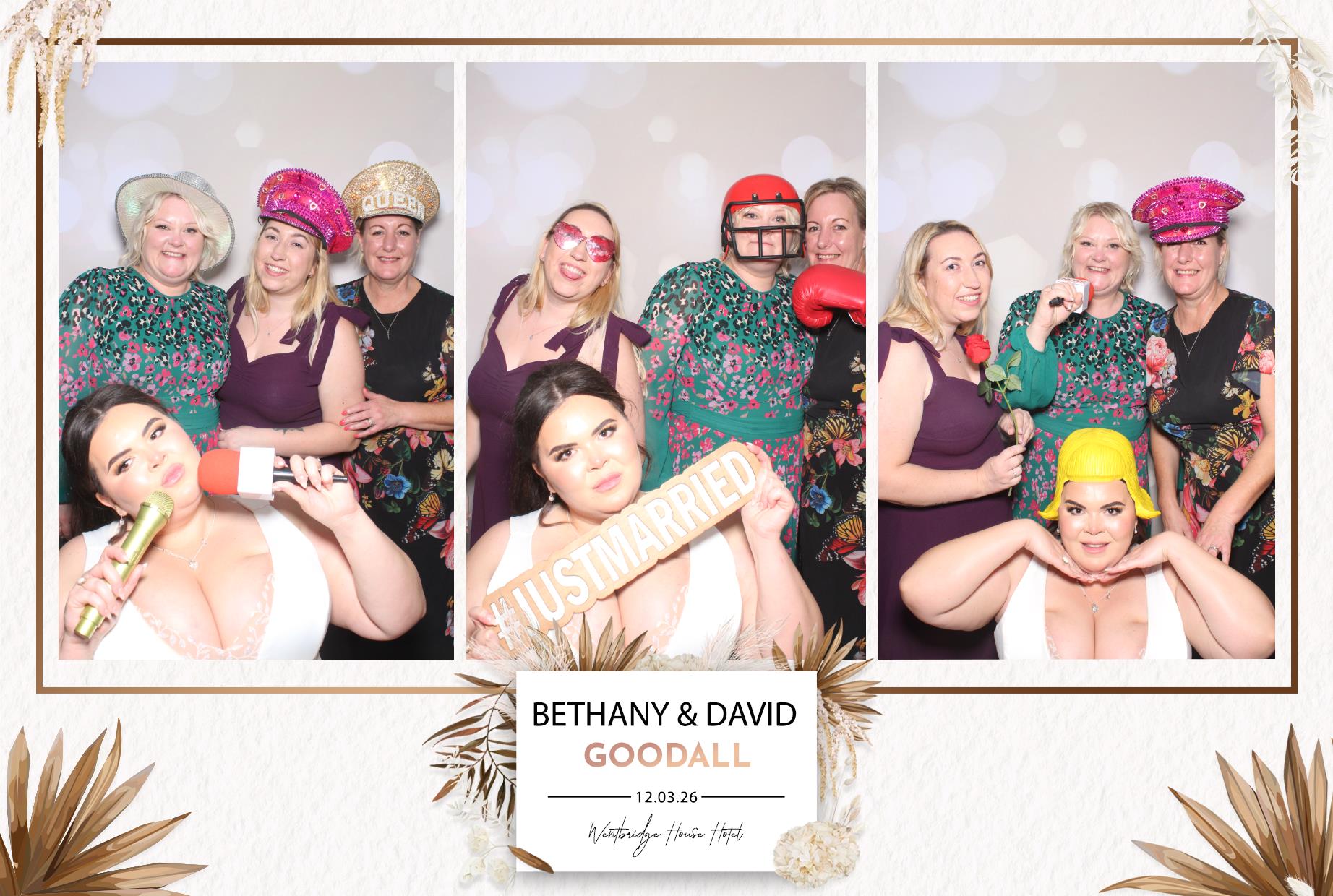 Bethany and David | View more photos from the event at gallery.blissbooth.co.uk/u/BlissBooth/Bethany-and-David