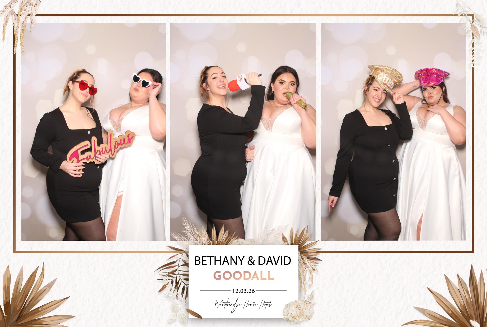 Bethany and David | View more photos from the event at gallery.blissbooth.co.uk/u/BlissBooth/Bethany-and-David