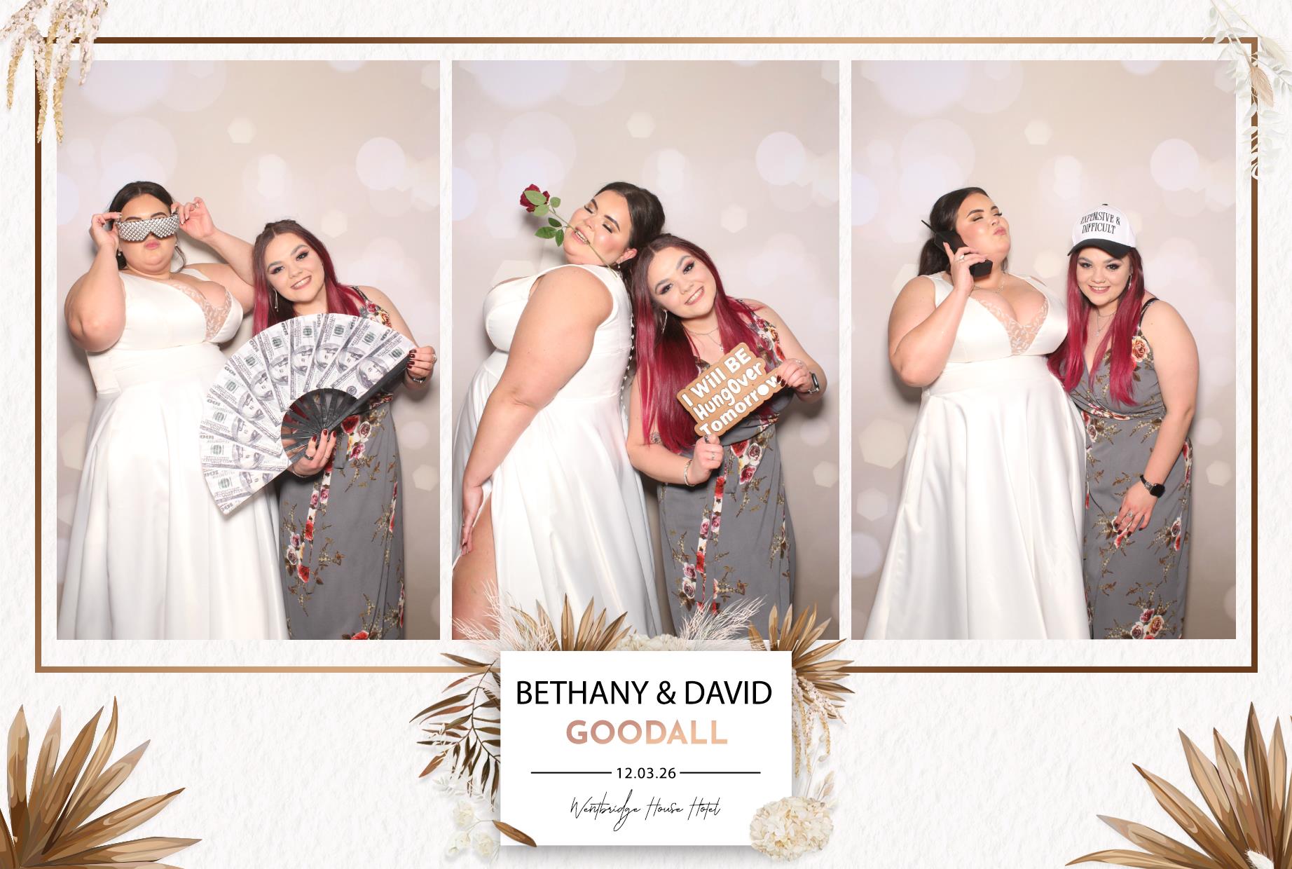 Bethany and David | View more photos from the event at gallery.blissbooth.co.uk/u/BlissBooth/Bethany-and-David