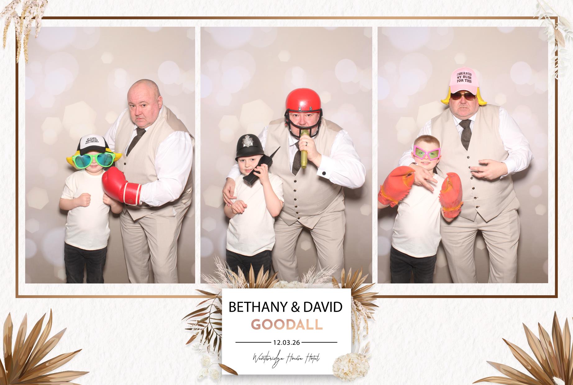 Bethany and David | View more photos from the event at gallery.blissbooth.co.uk/u/BlissBooth/Bethany-and-David