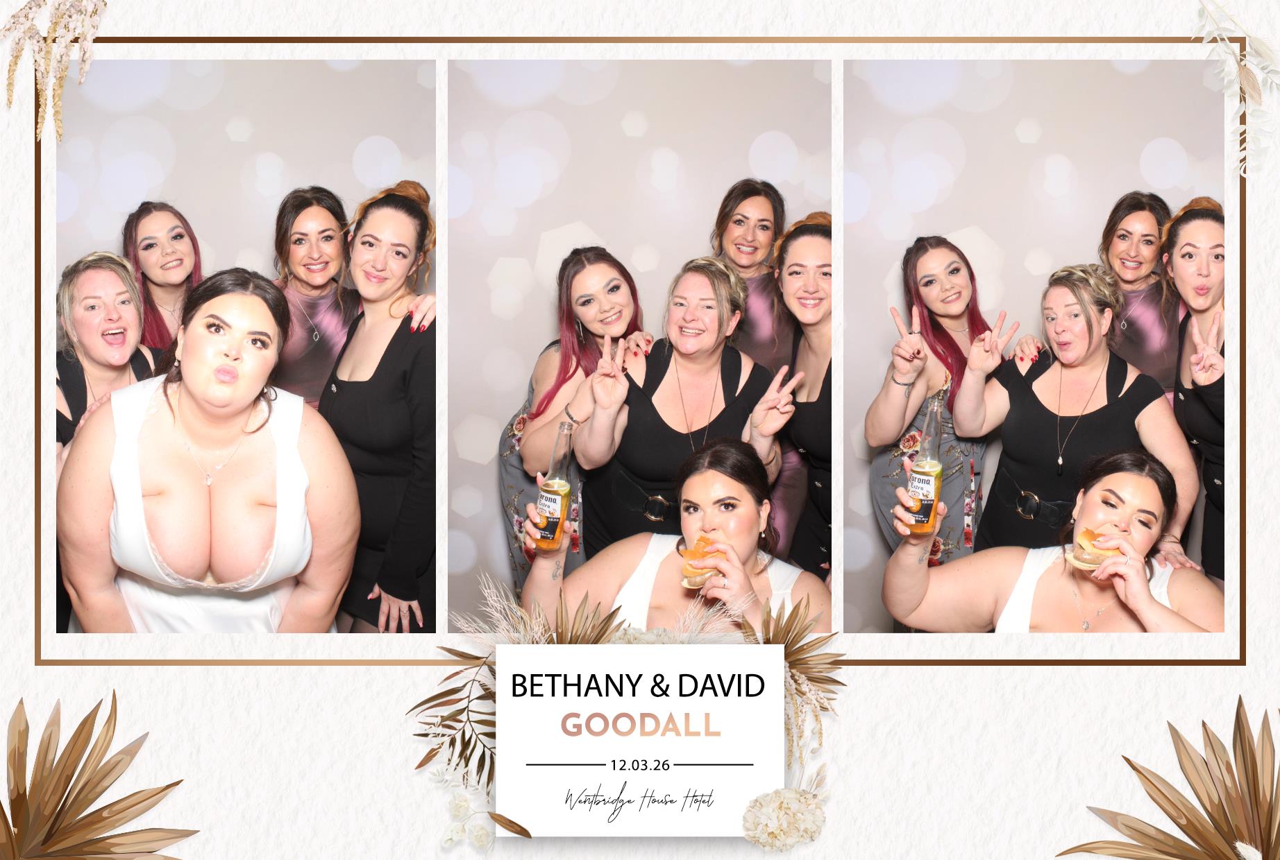 Bethany and David | View more photos from the event at gallery.blissbooth.co.uk/u/BlissBooth/Bethany-and-David