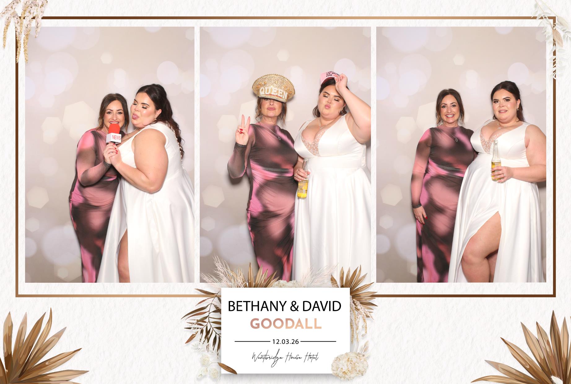 Bethany and David | View more photos from the event at gallery.blissbooth.co.uk/u/BlissBooth/Bethany-and-David