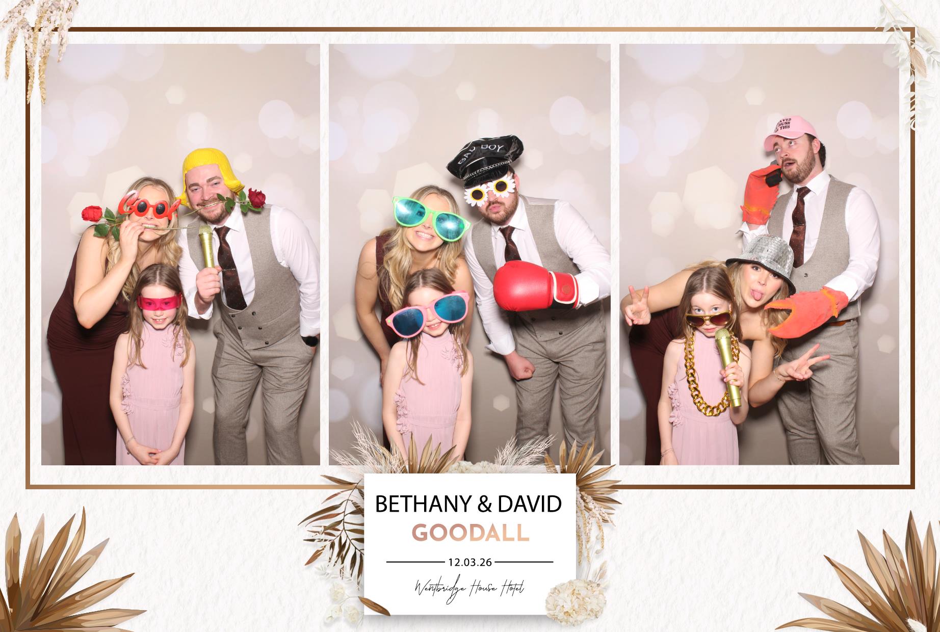 Bethany and David | View more photos from the event at gallery.blissbooth.co.uk/u/BlissBooth/Bethany-and-David