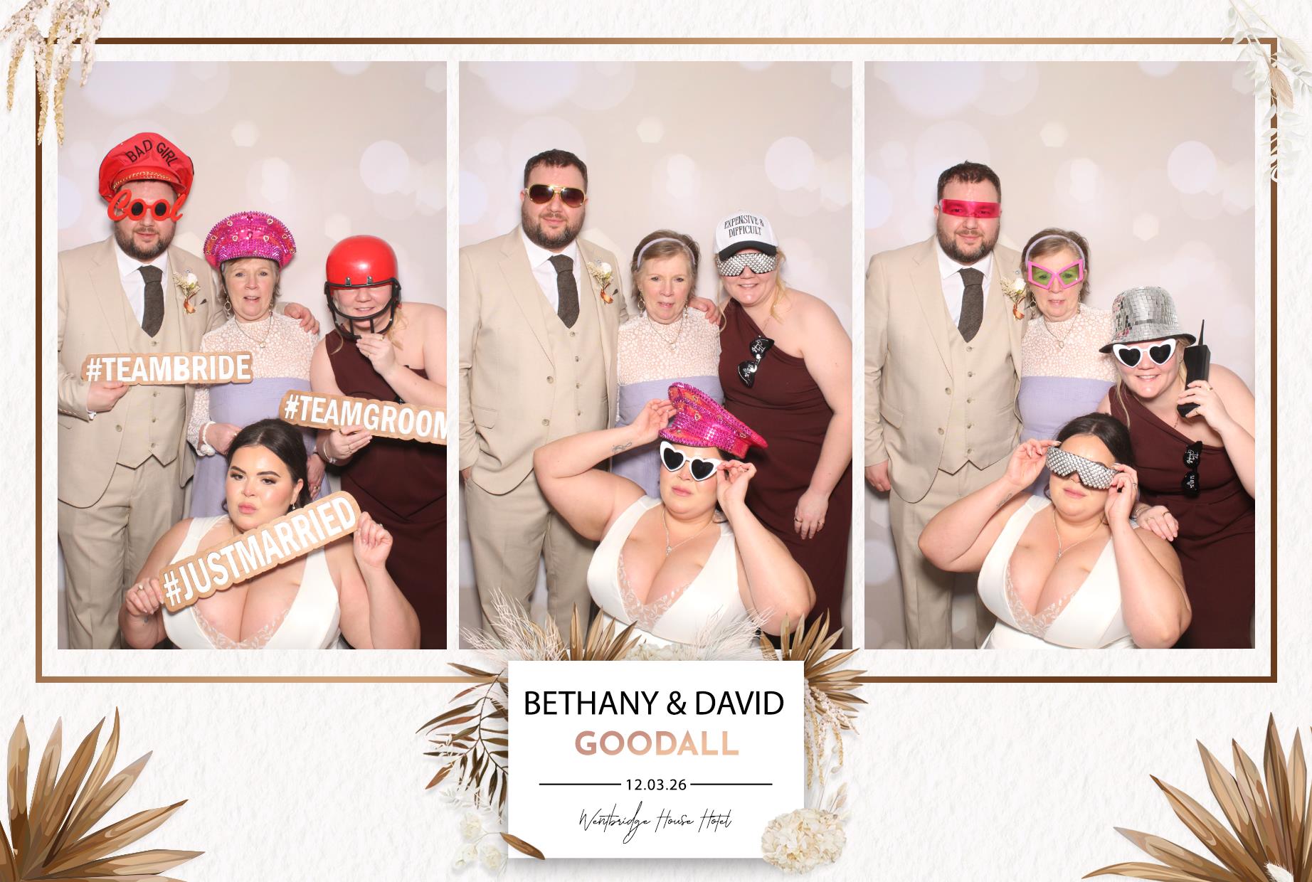 Bethany and David | View more photos from the event at gallery.blissbooth.co.uk/u/BlissBooth/Bethany-and-David