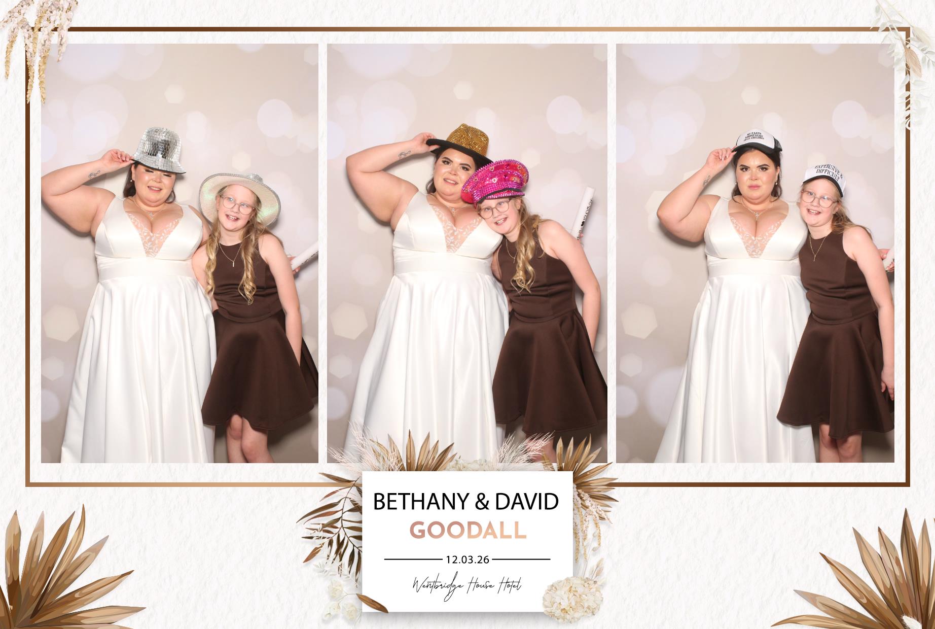 Bethany and David | View more photos from the event at gallery.blissbooth.co.uk/u/BlissBooth/Bethany-and-David