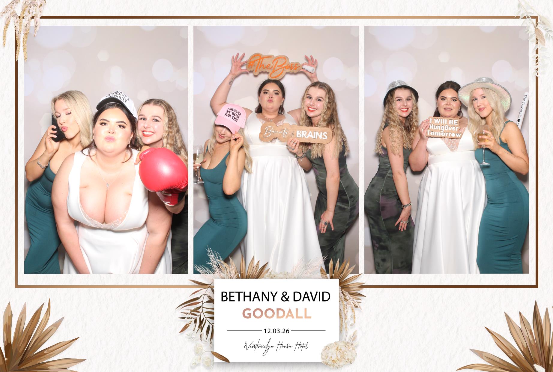 Bethany and David | View more photos from the event at gallery.blissbooth.co.uk/u/BlissBooth/Bethany-and-David