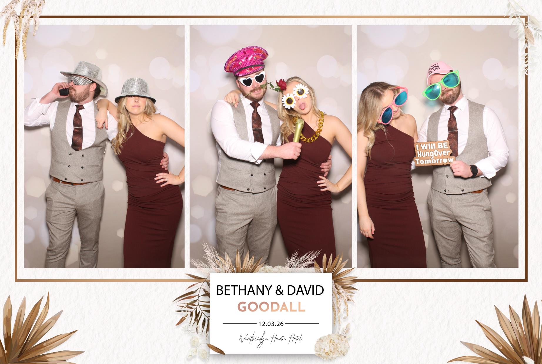 Bethany and David | View more photos from the event at gallery.blissbooth.co.uk/u/BlissBooth/Bethany-and-David